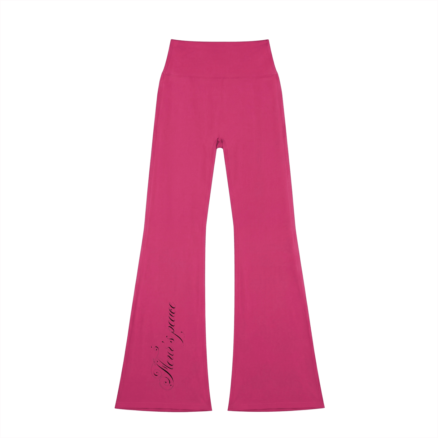 Bonica Hot Pink 2000's Legging Flares front