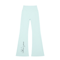 Delphinium Light Blue 2000's Legging Flares Front