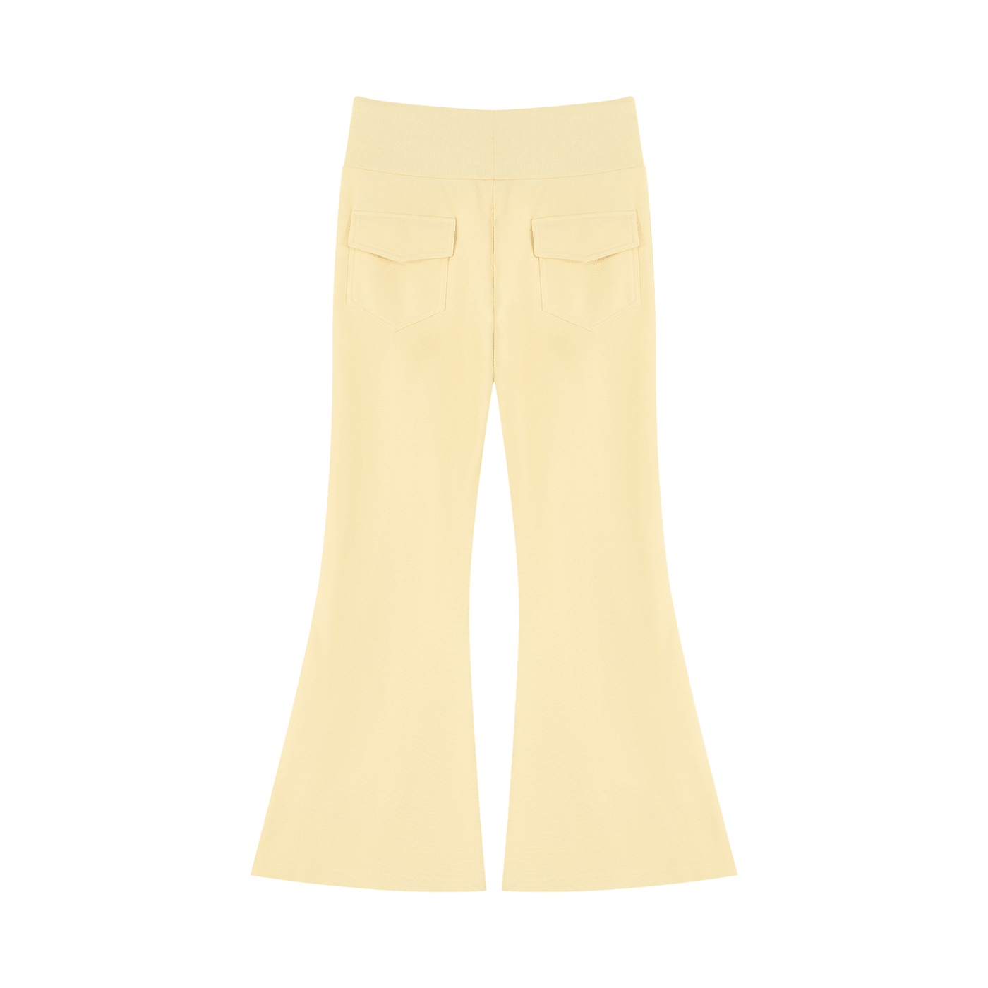 2000's Low Rise Yoga Pants FOMO in yellow