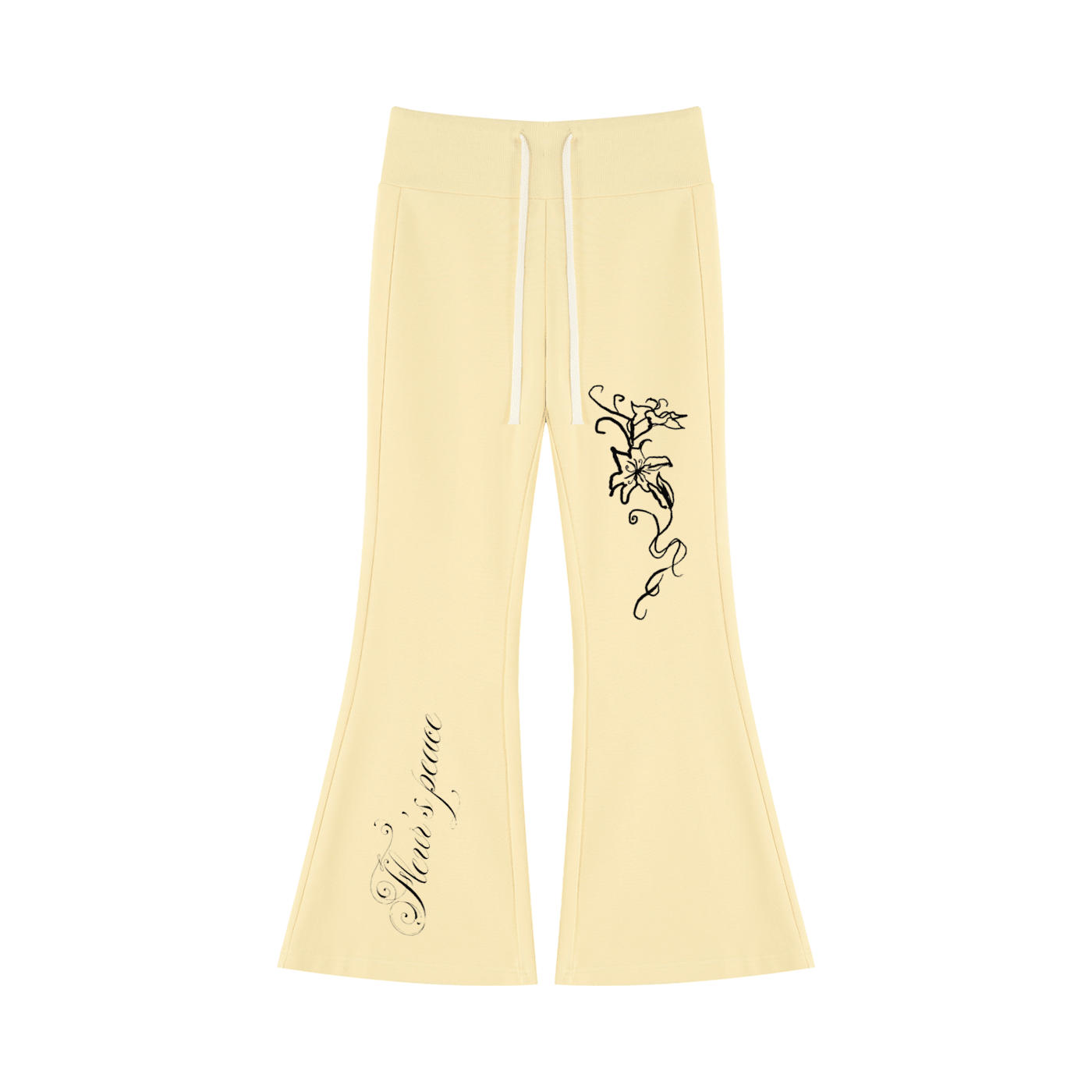 2000's Low Rise Yoga Pants FOMO in yellow