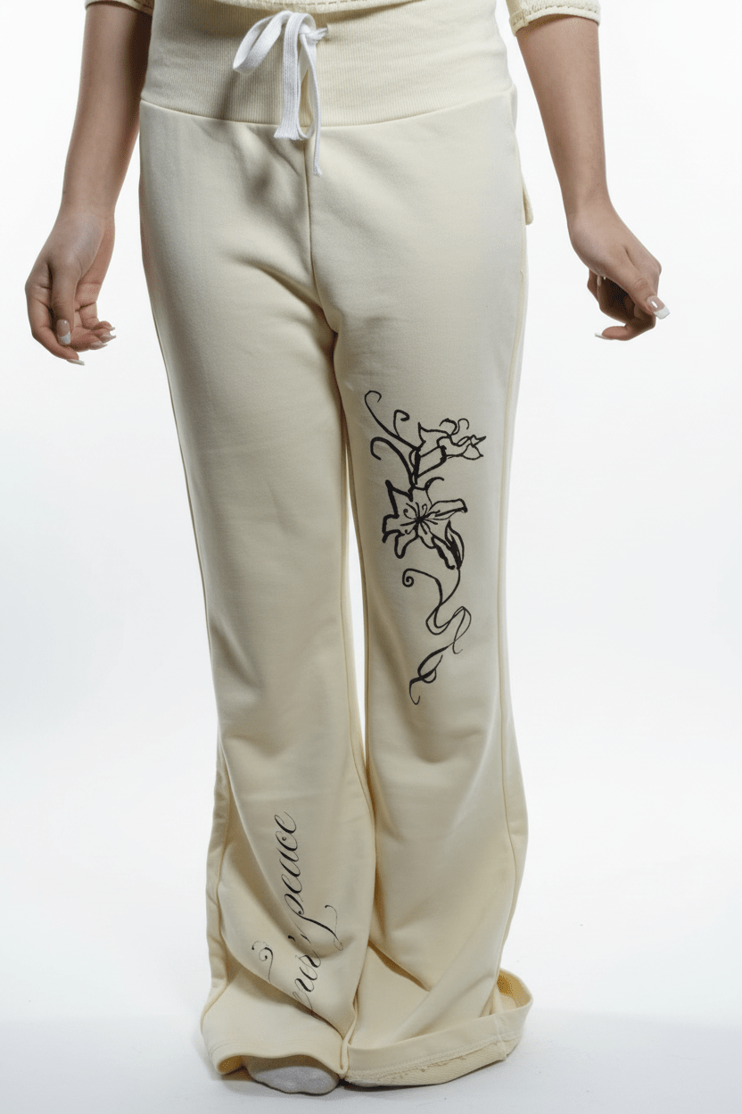 2000's Low Rise Yoga Pants FOMO in yellow