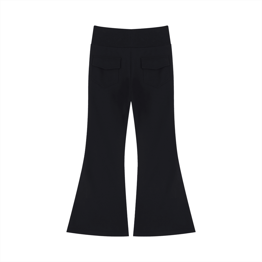 2000's Low Rise Yoga Pants FOMO in Black