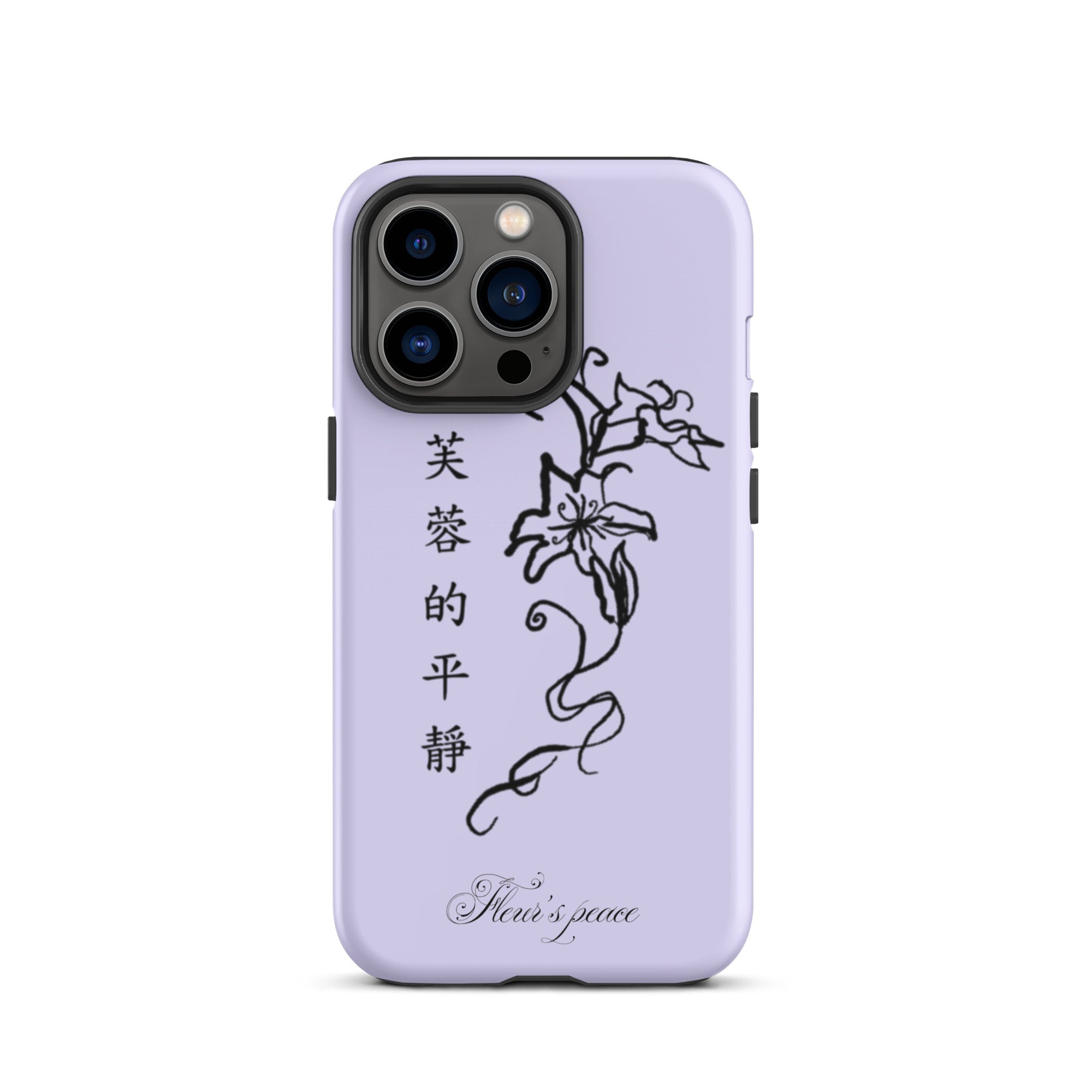 Hibiscus Tranquility iphone case - Fleur's Peace