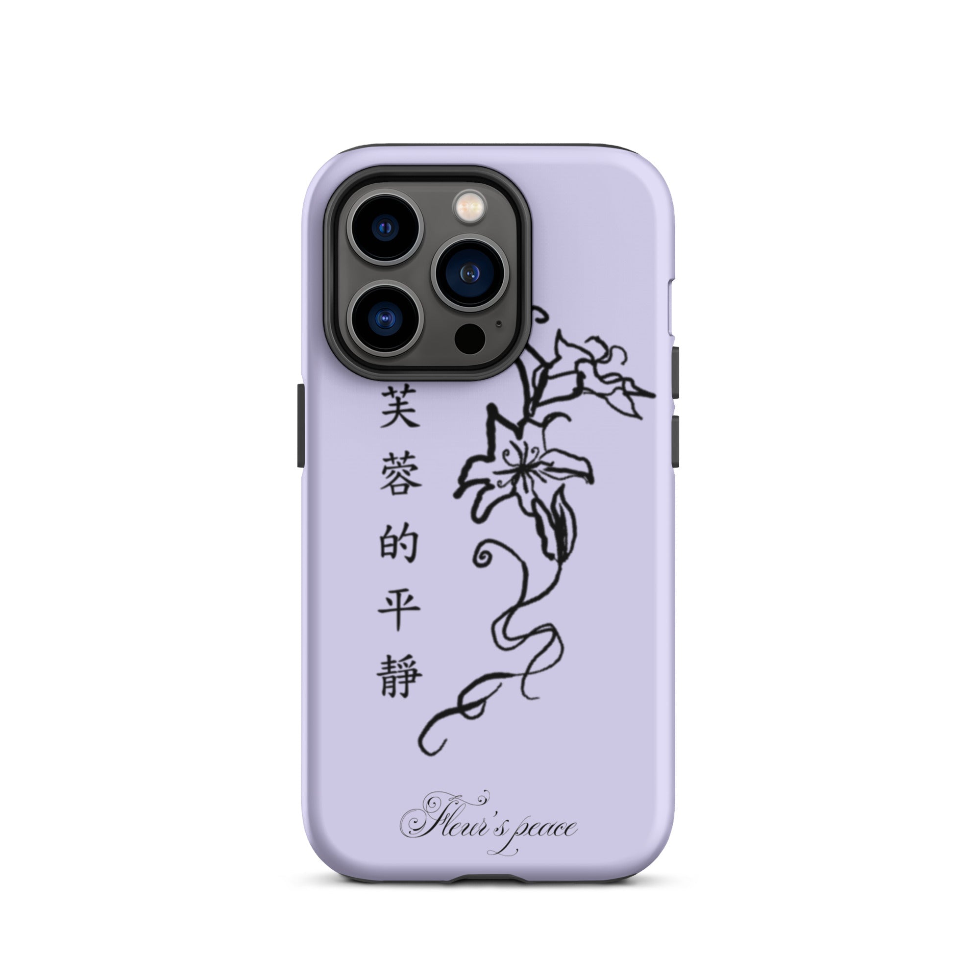 Hibiscus Tranquility iphone case - Fleur's Peace