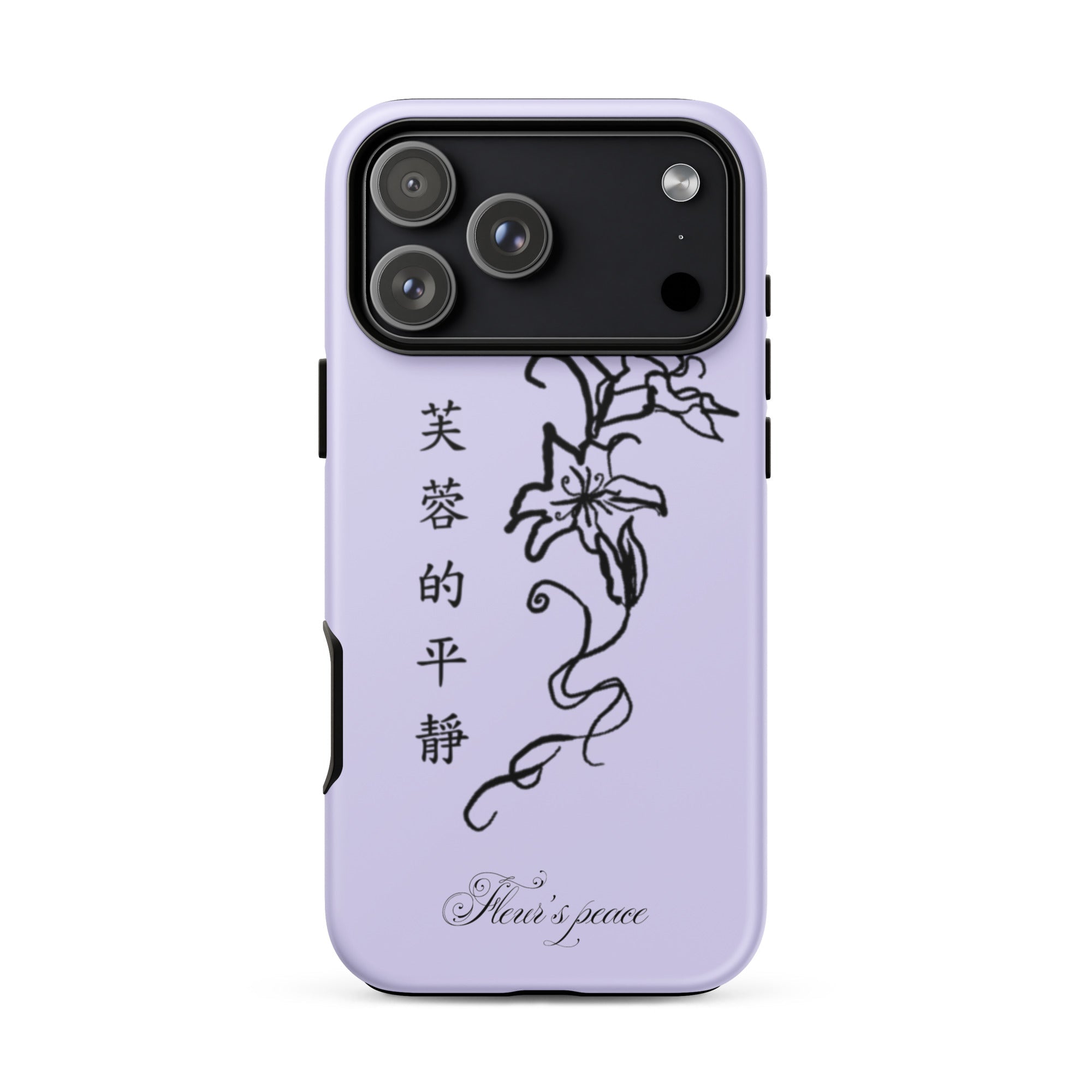 Hibiscus Tranquility iphone case - Fleur's Peace