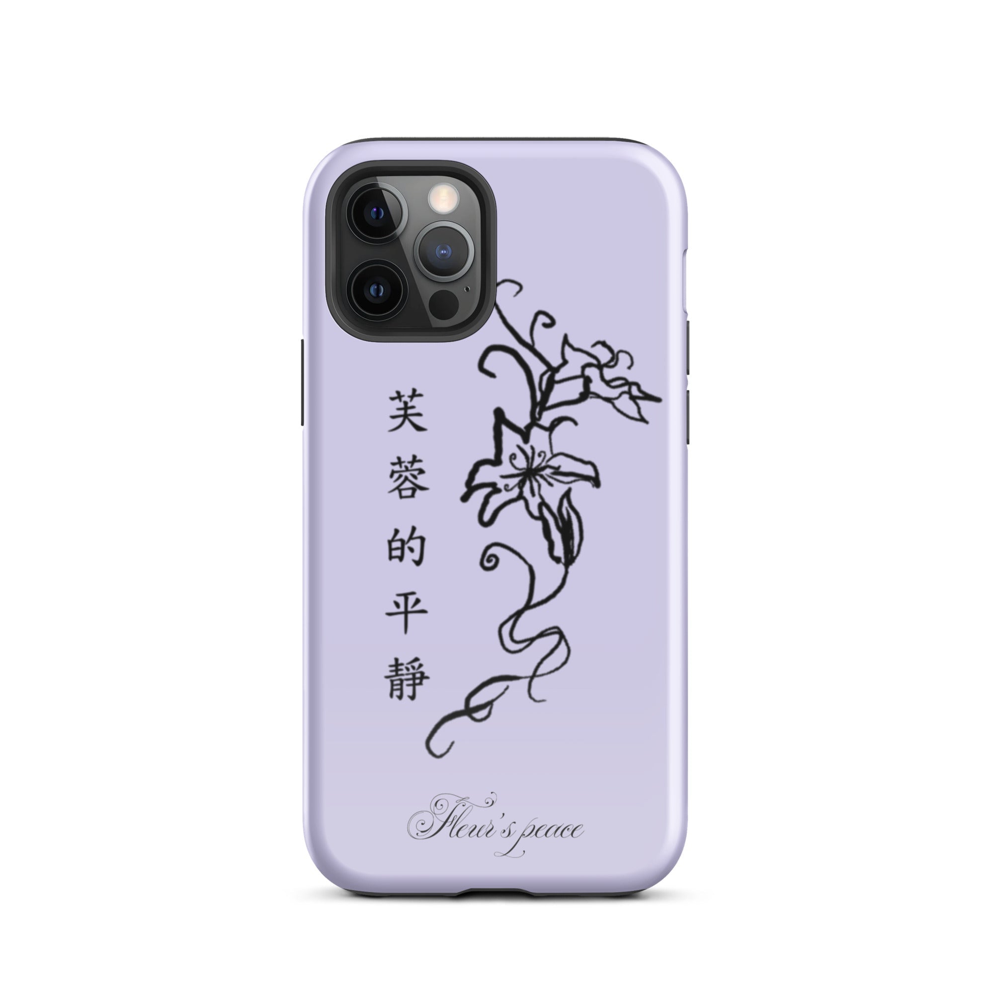 Hibiscus Tranquility iphone case - Fleur's Peace