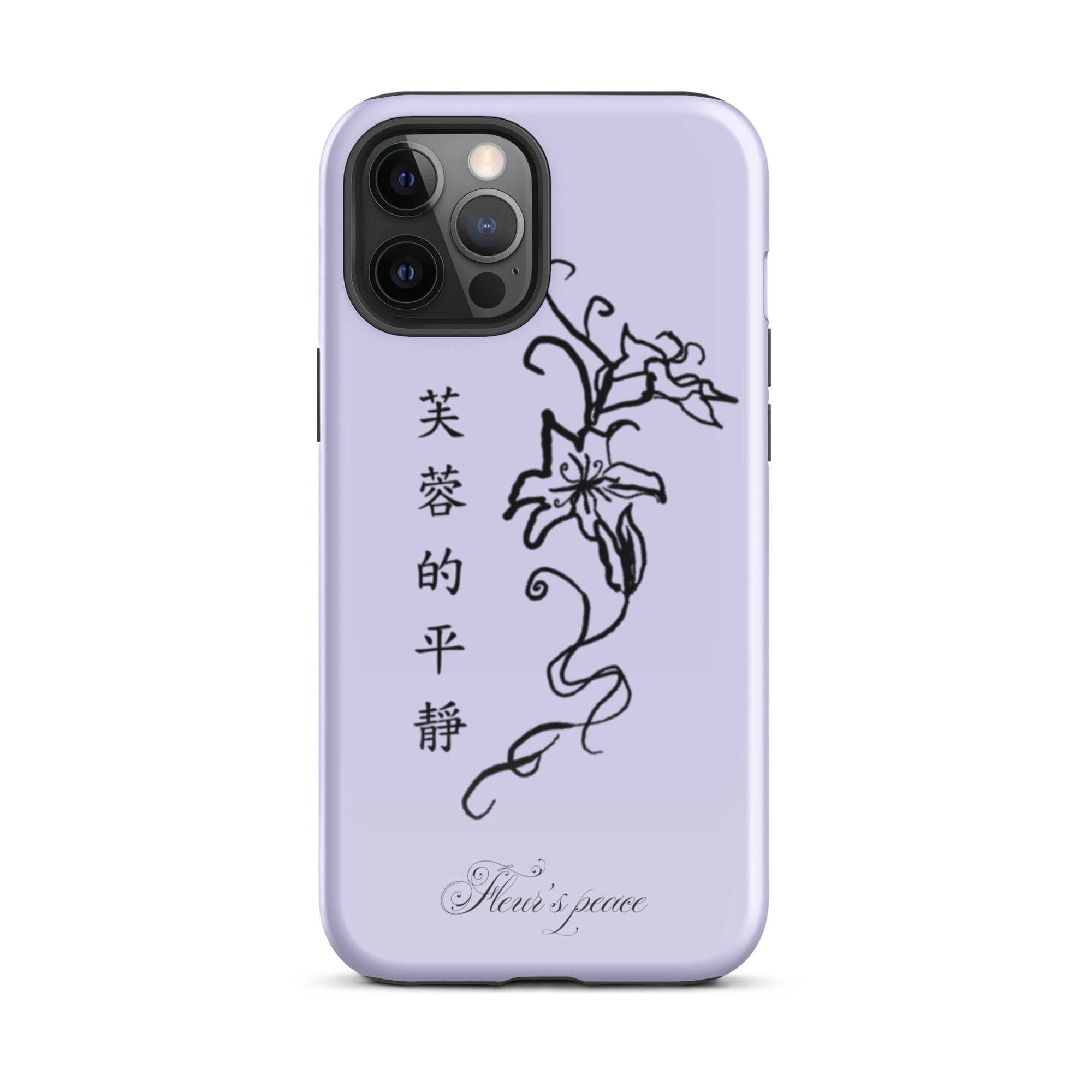 Hibiscus Tranquility iphone case - Fleur's Peace