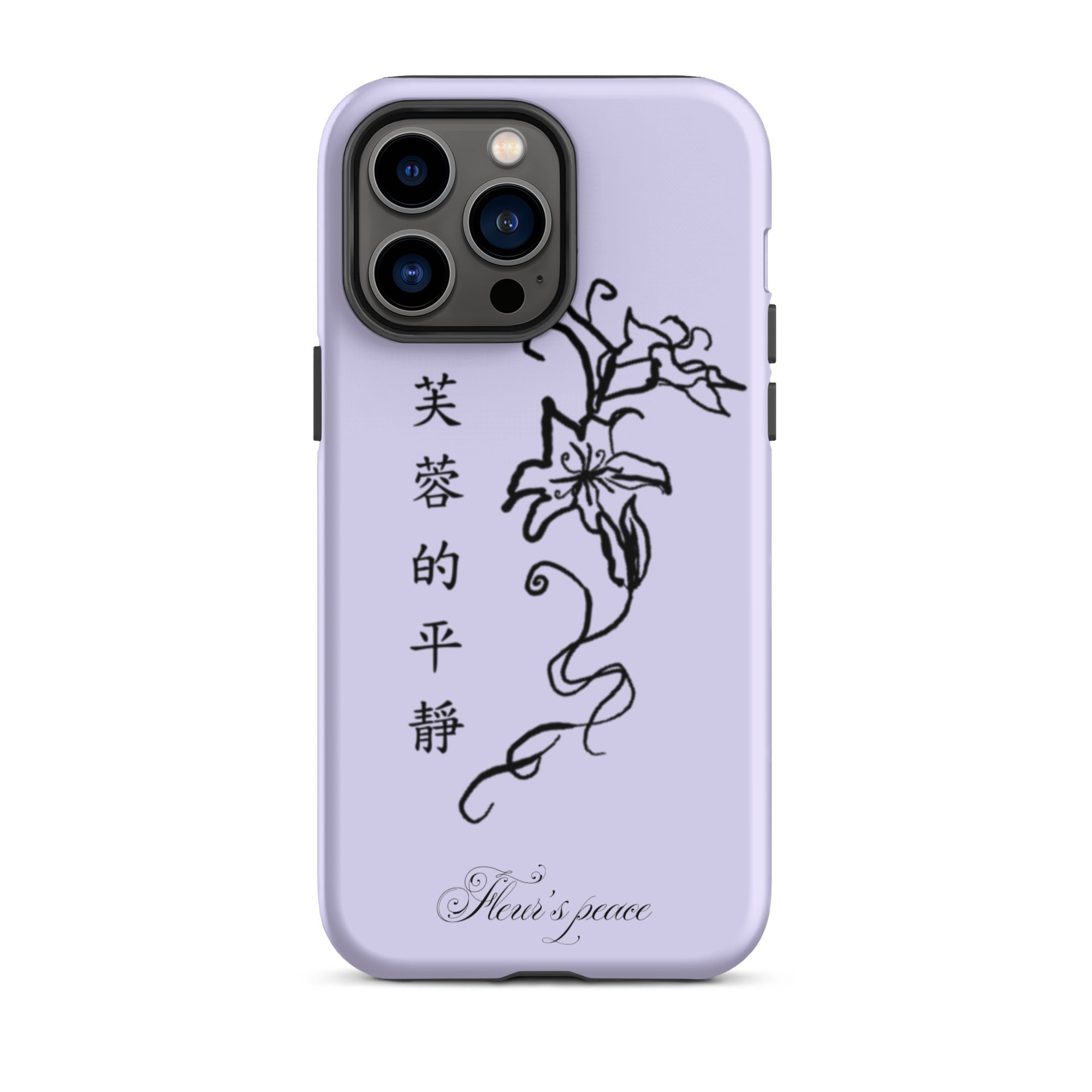 Hibiscus Tranquility iphone case - Fleur's Peace