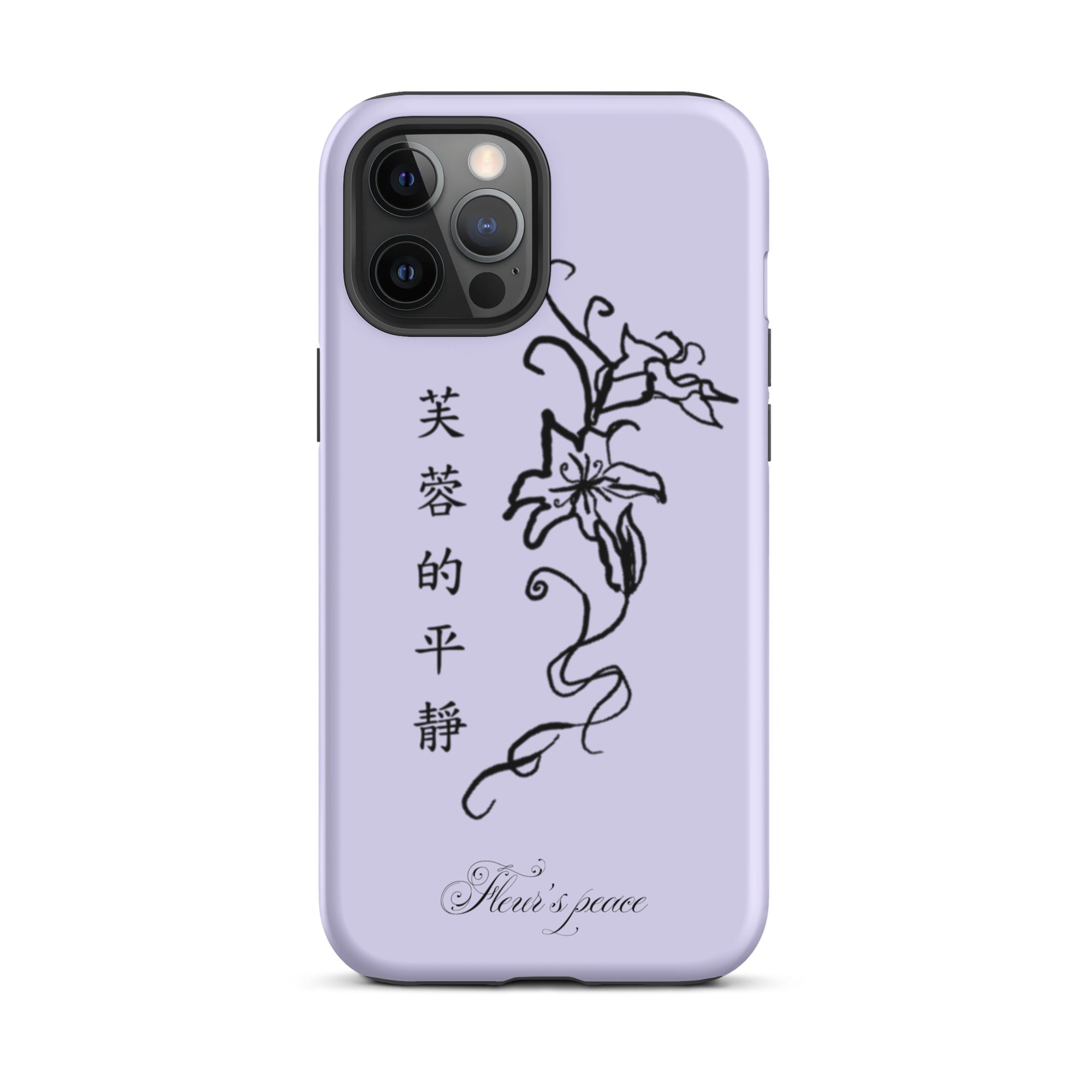 Hibiscus Tranquility iphone case - Fleur's Peace
