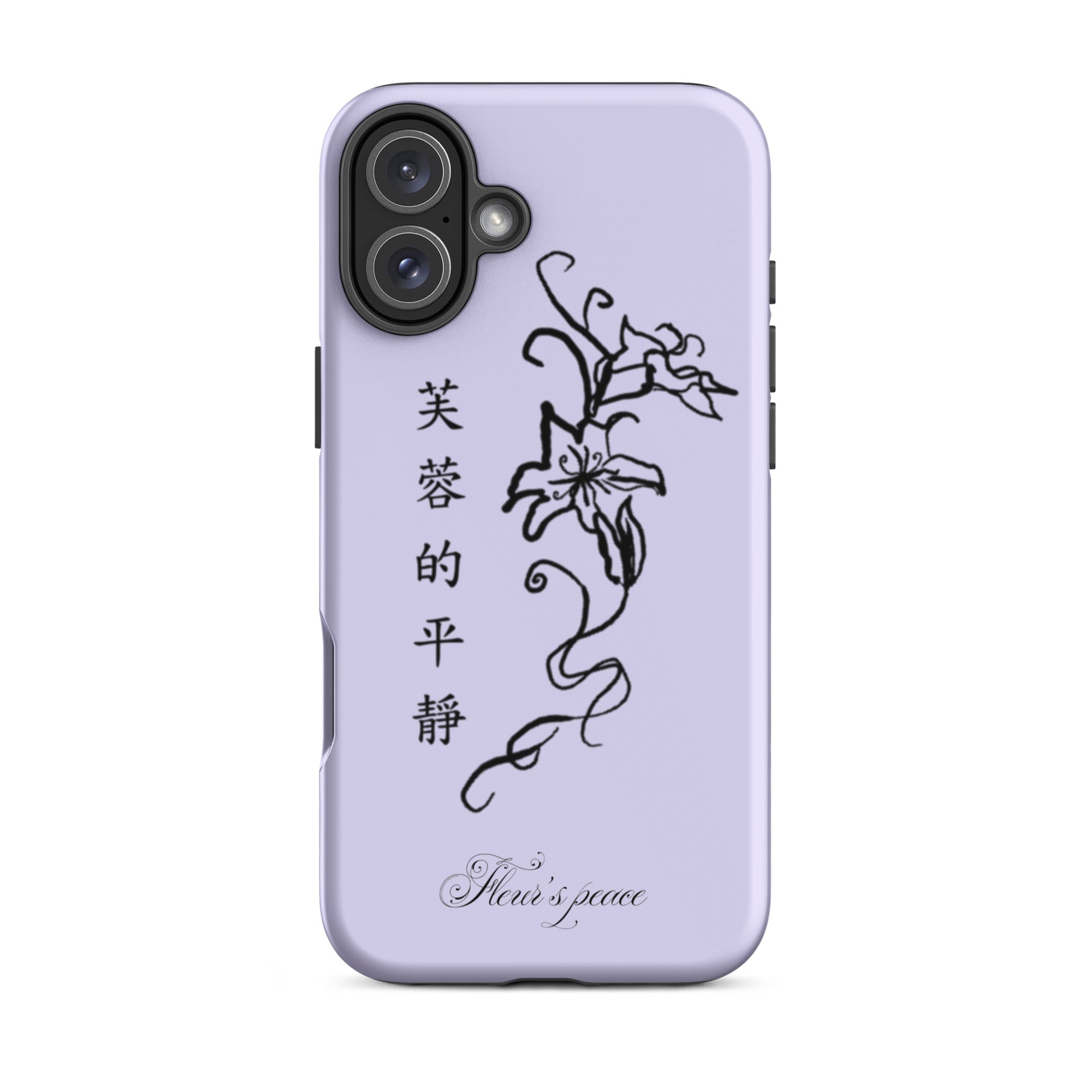 Hibiscus Tranquility iphone case - Fleur's Peace