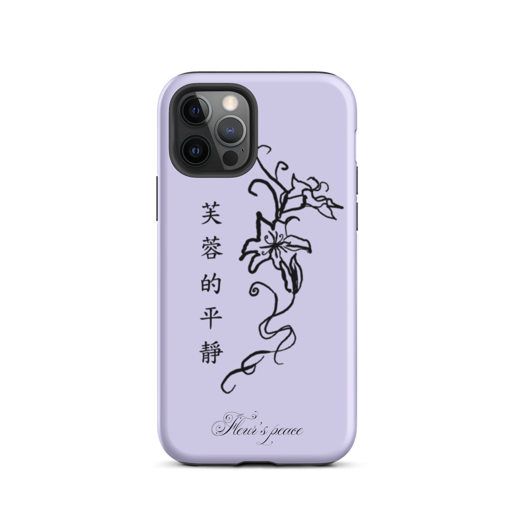 Hibiscus Tranquility iphone case - Fleur's Peace