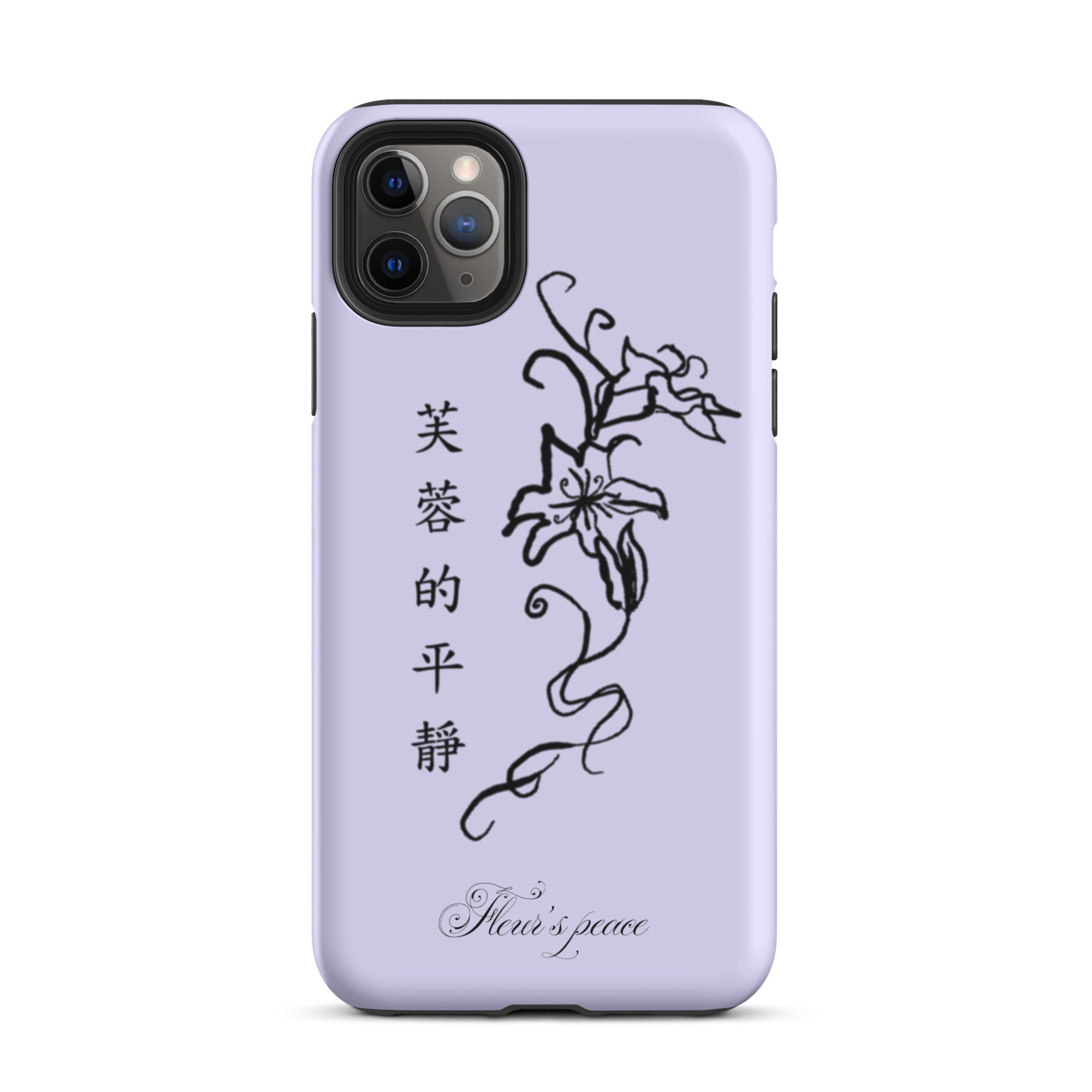 Hibiscus Tranquility iphone case - Fleur's Peace