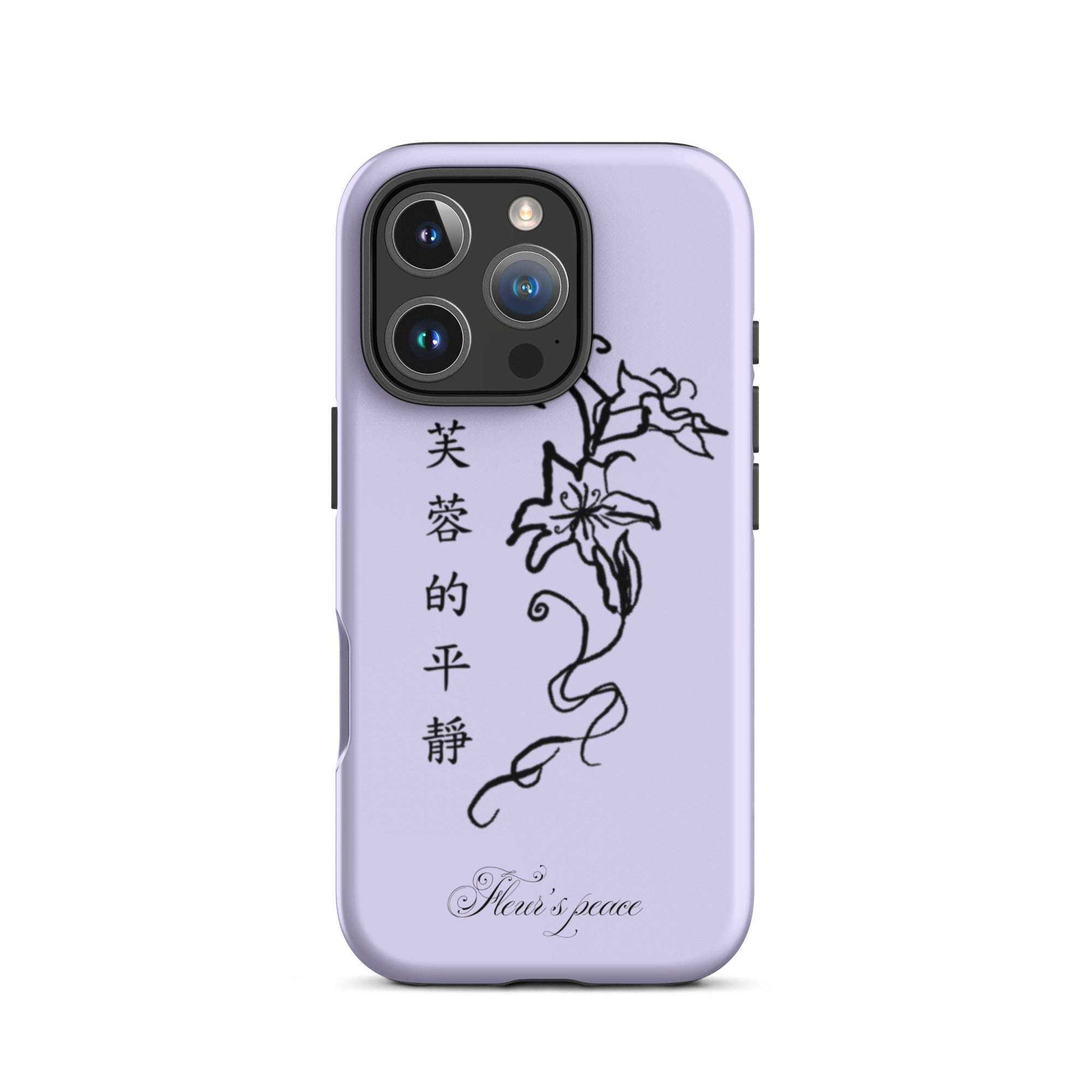 Hibiscus Tranquility iphone case - Fleur's Peace