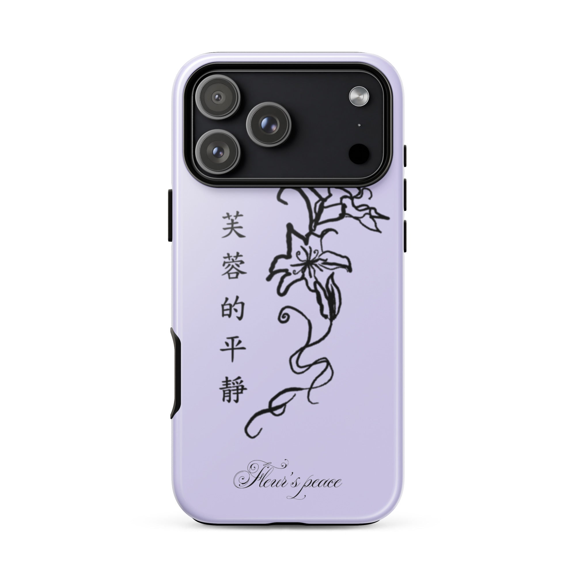 Hibiscus Tranquility iphone case - Fleur's Peace