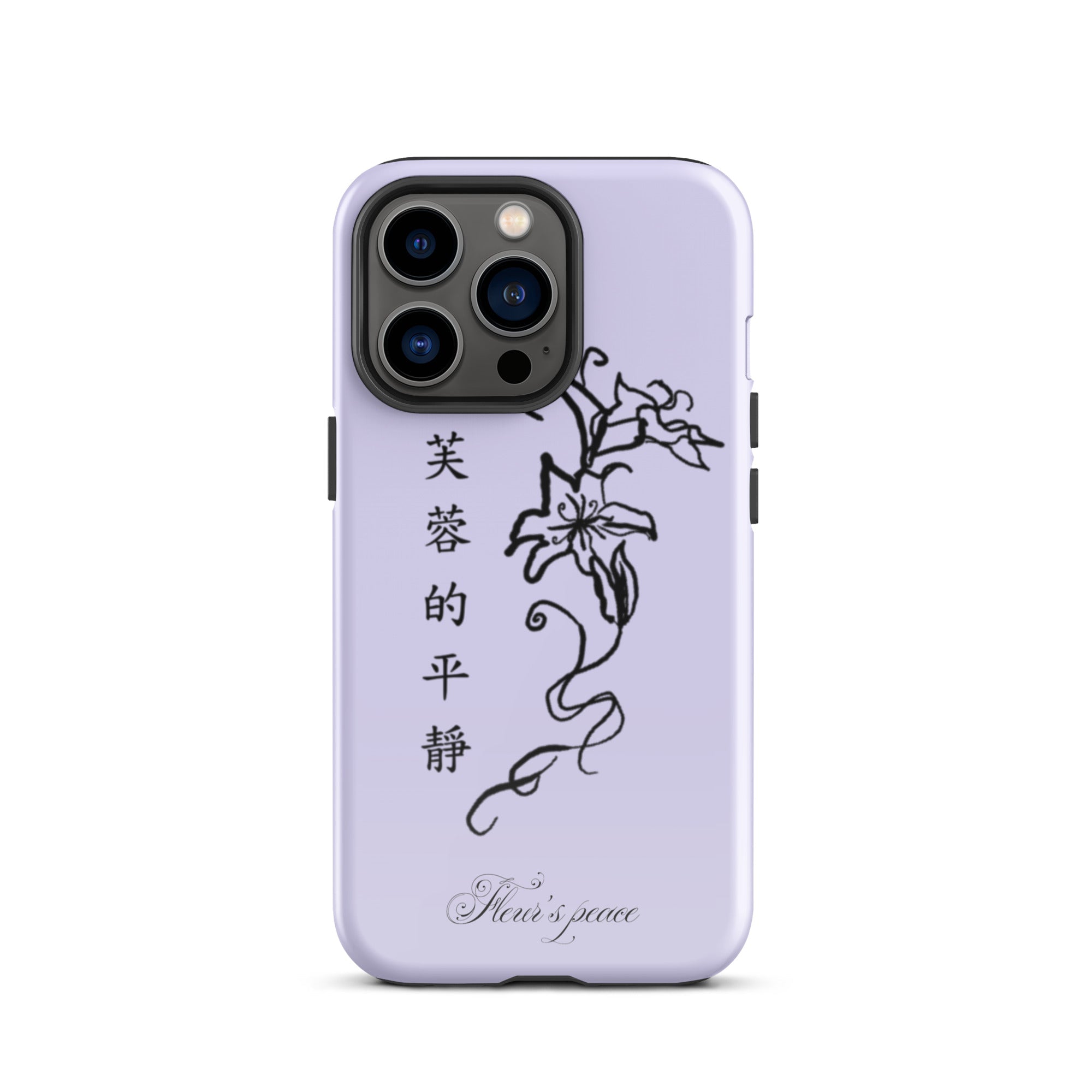 Hibiscus Tranquility iphone case - Fleur's Peace