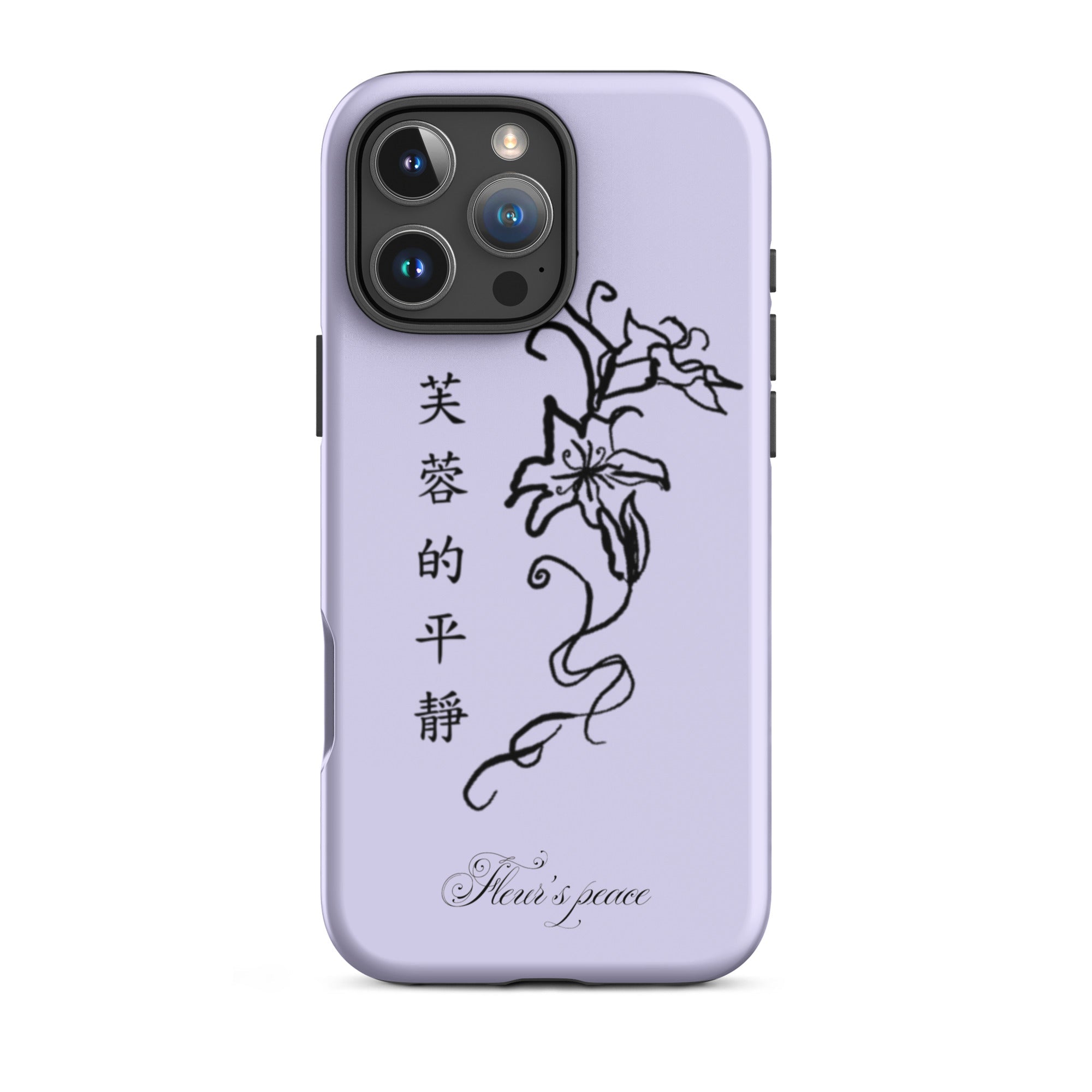 Hibiscus Tranquility iphone case - Fleur's Peace