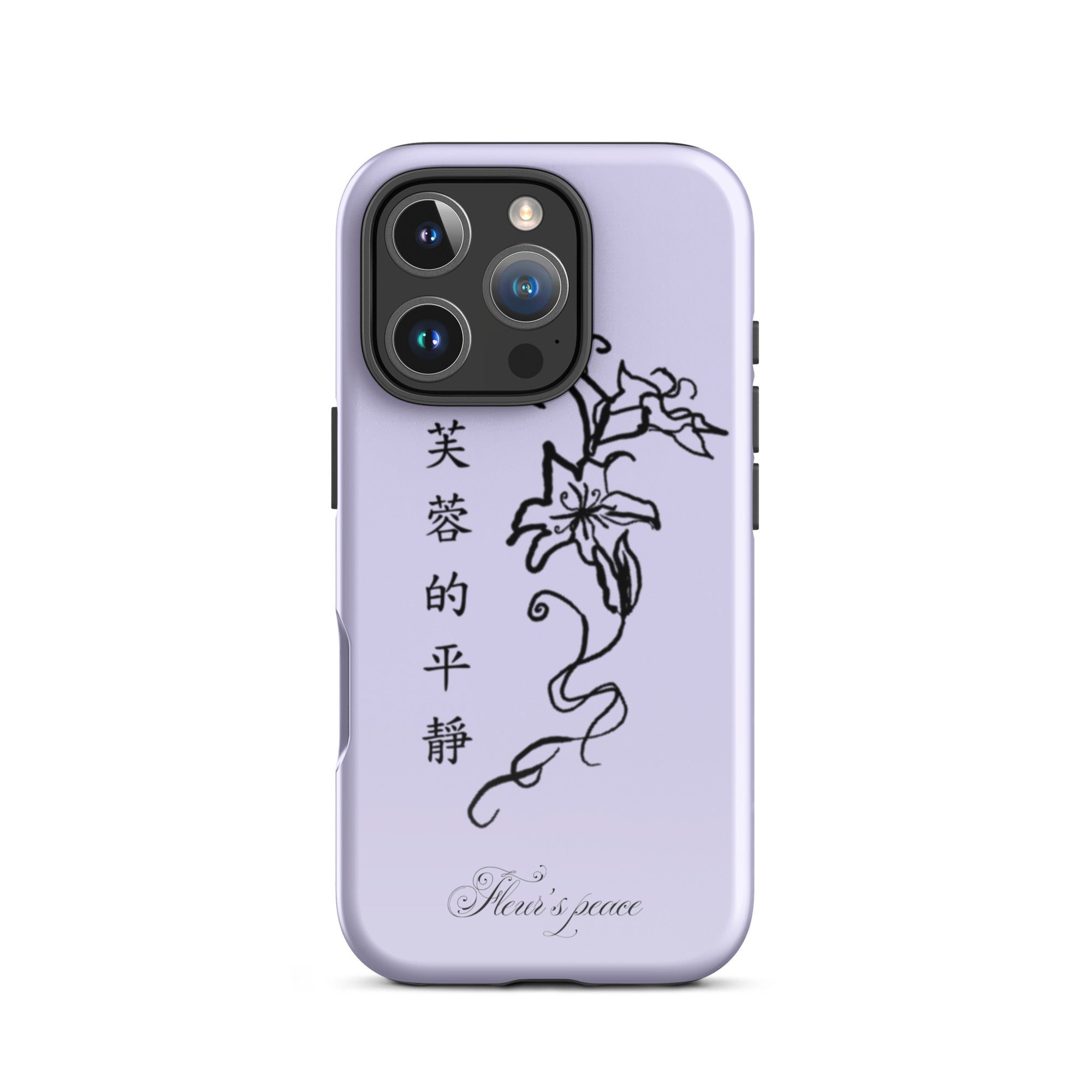 Hibiscus Tranquility iphone case - Fleur's Peace