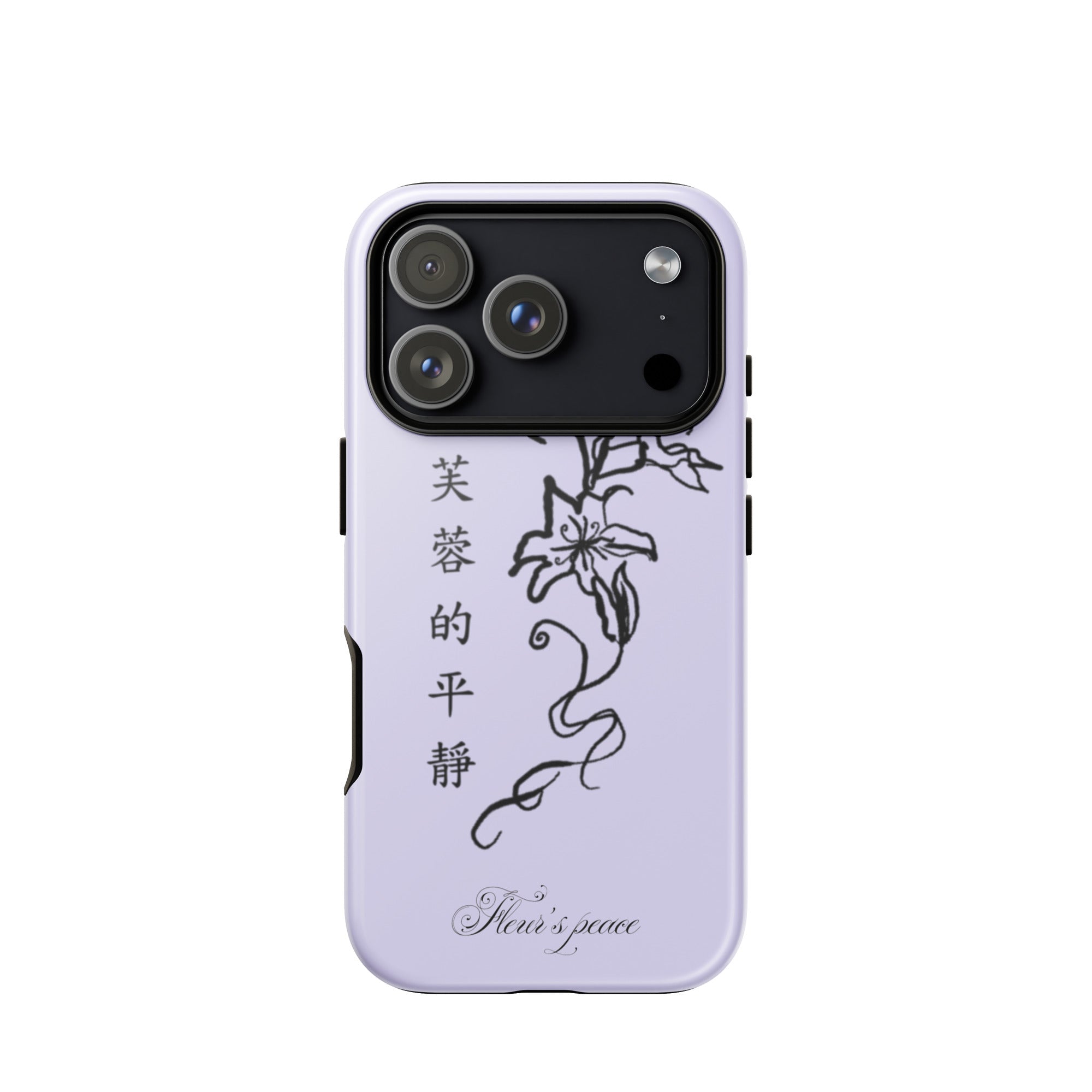 Hibiscus Tranquility iphone case - Fleur's Peace