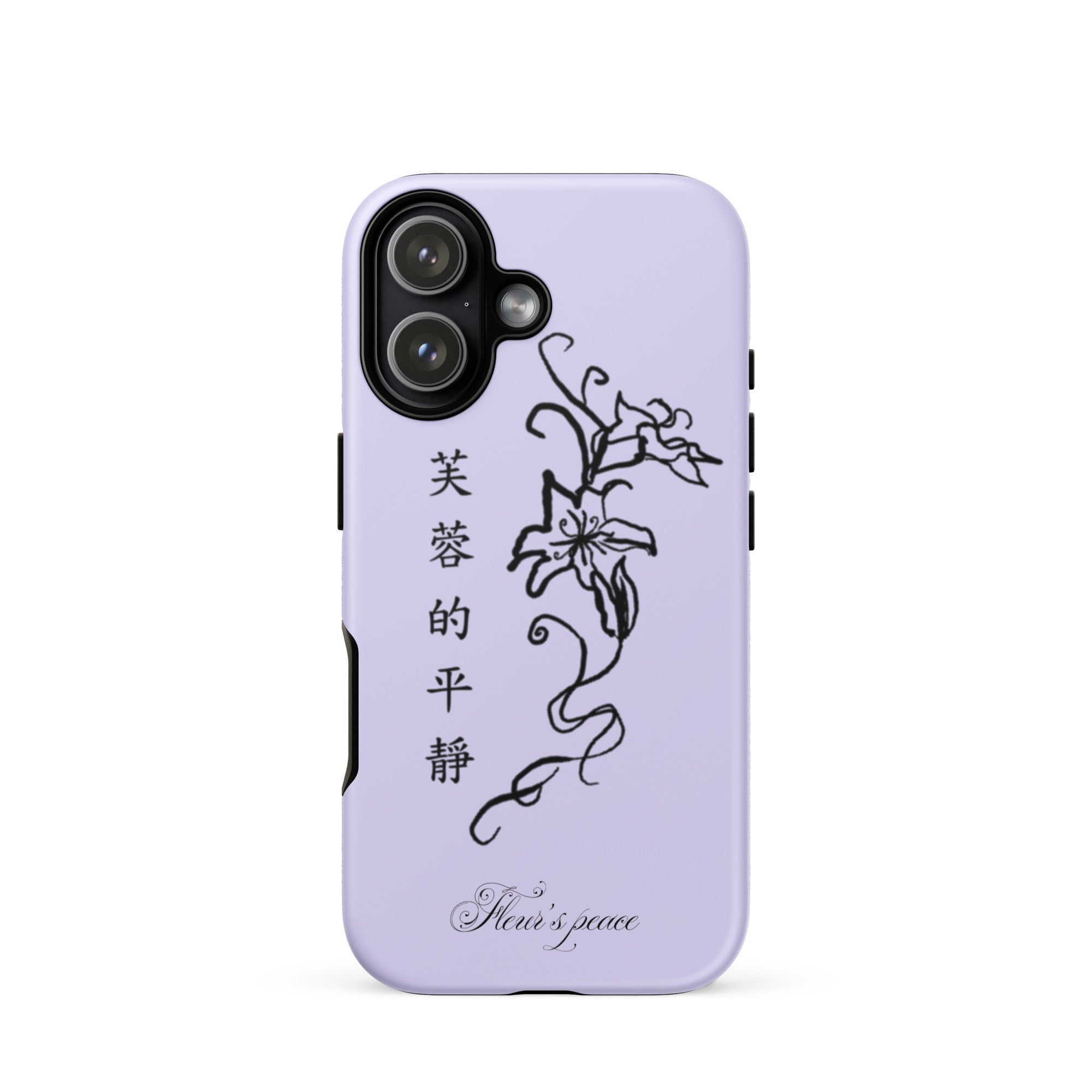 Hibiscus Tranquility iphone case - Fleur's Peace