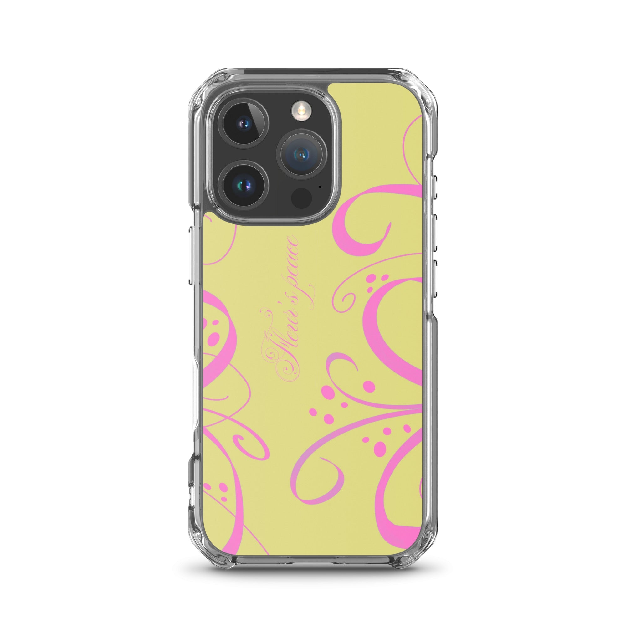 Protective Swirly Bloom iphone case - Fleur's Peace