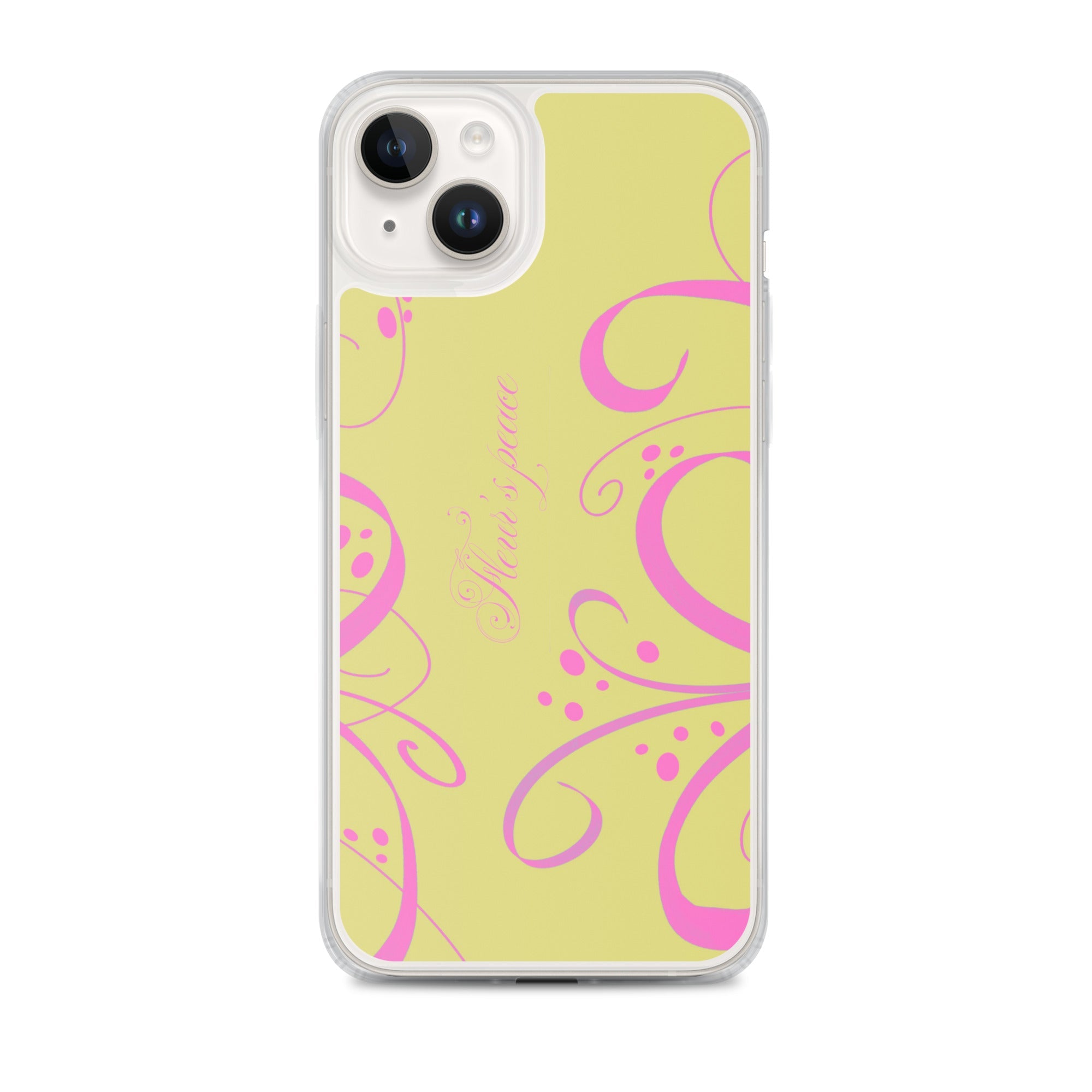 Protective Swirly Bloom iphone case - Fleur's Peace