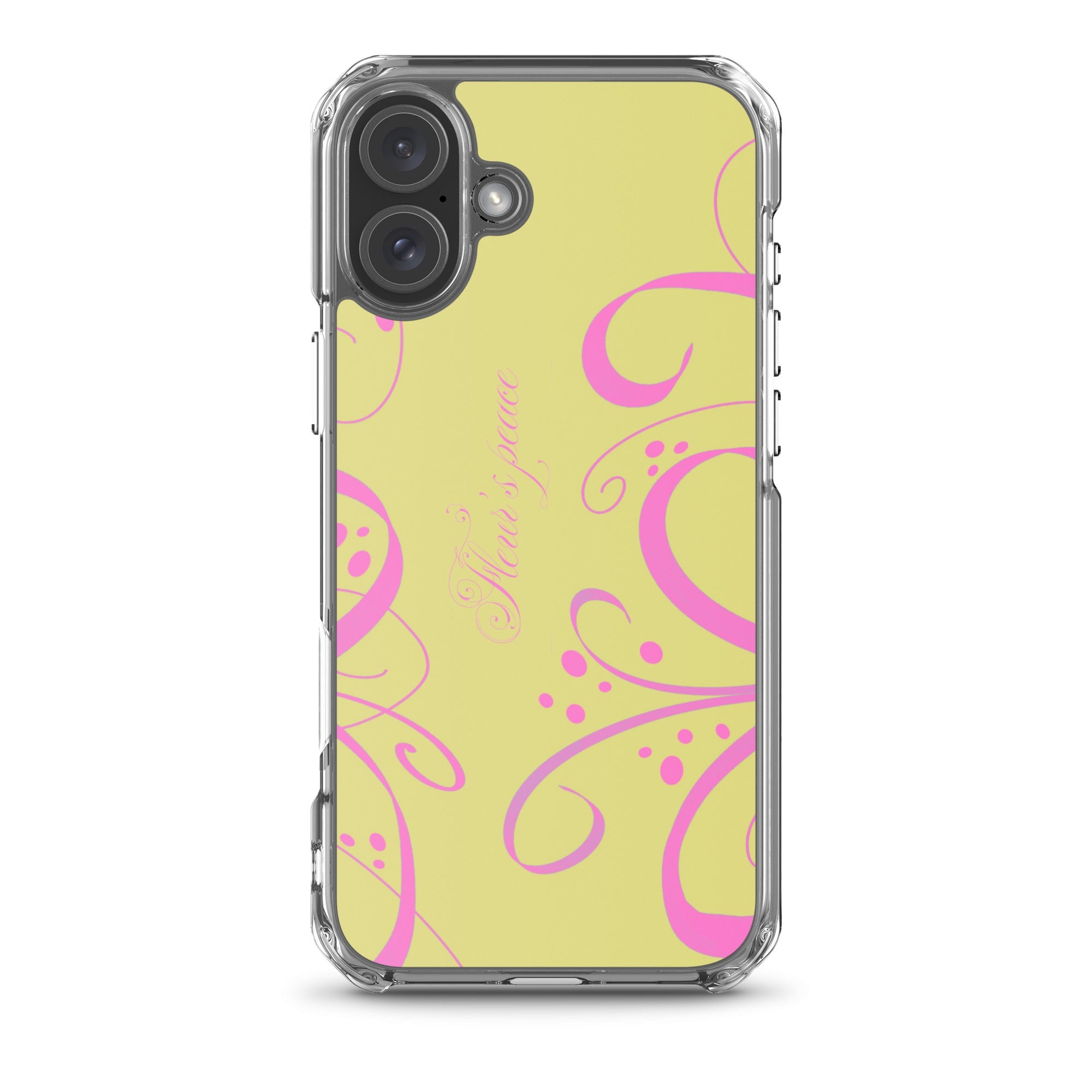 Protective Swirly Bloom iphone case - Fleur's Peace