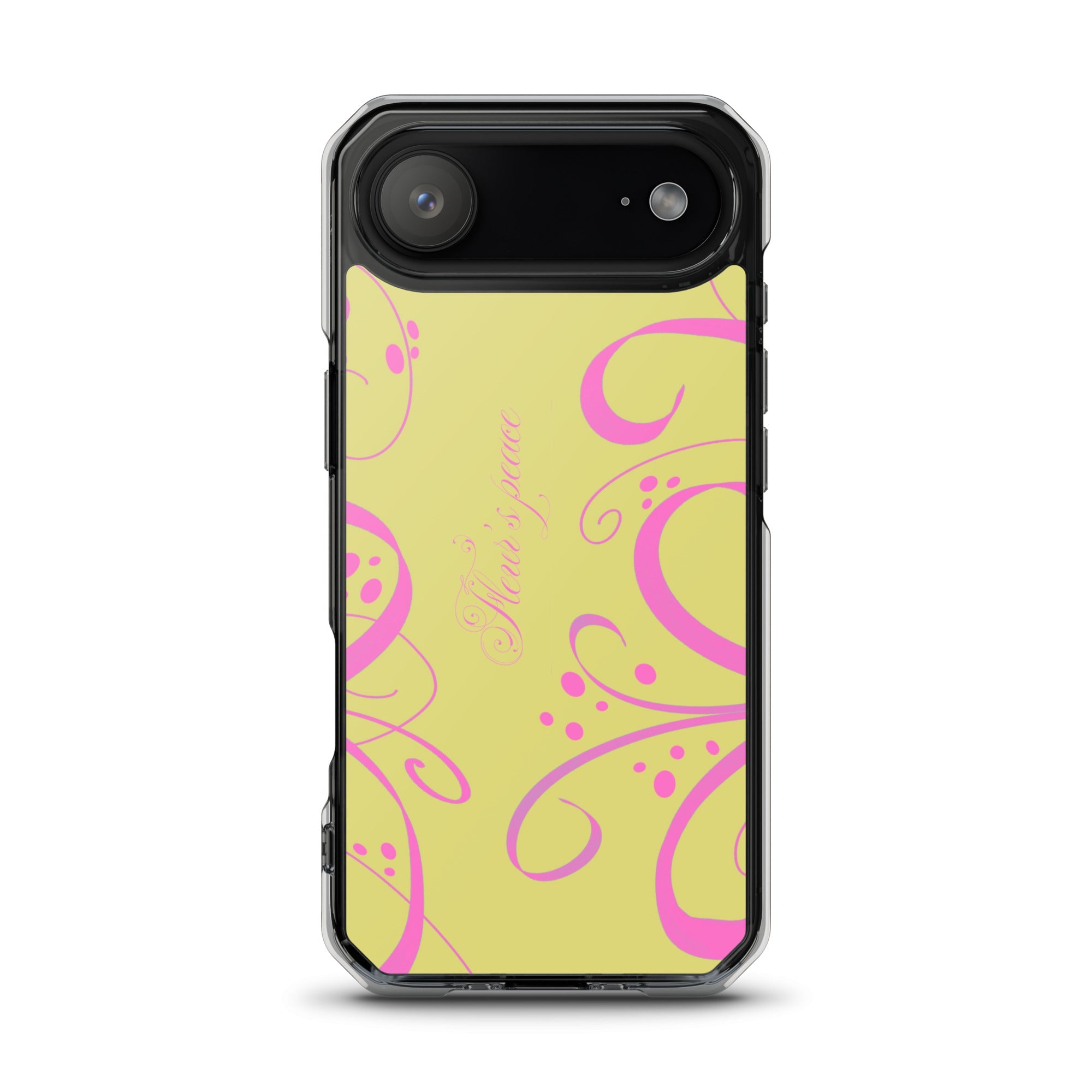 Protective Swirly Bloom iphone case - Fleur's Peace