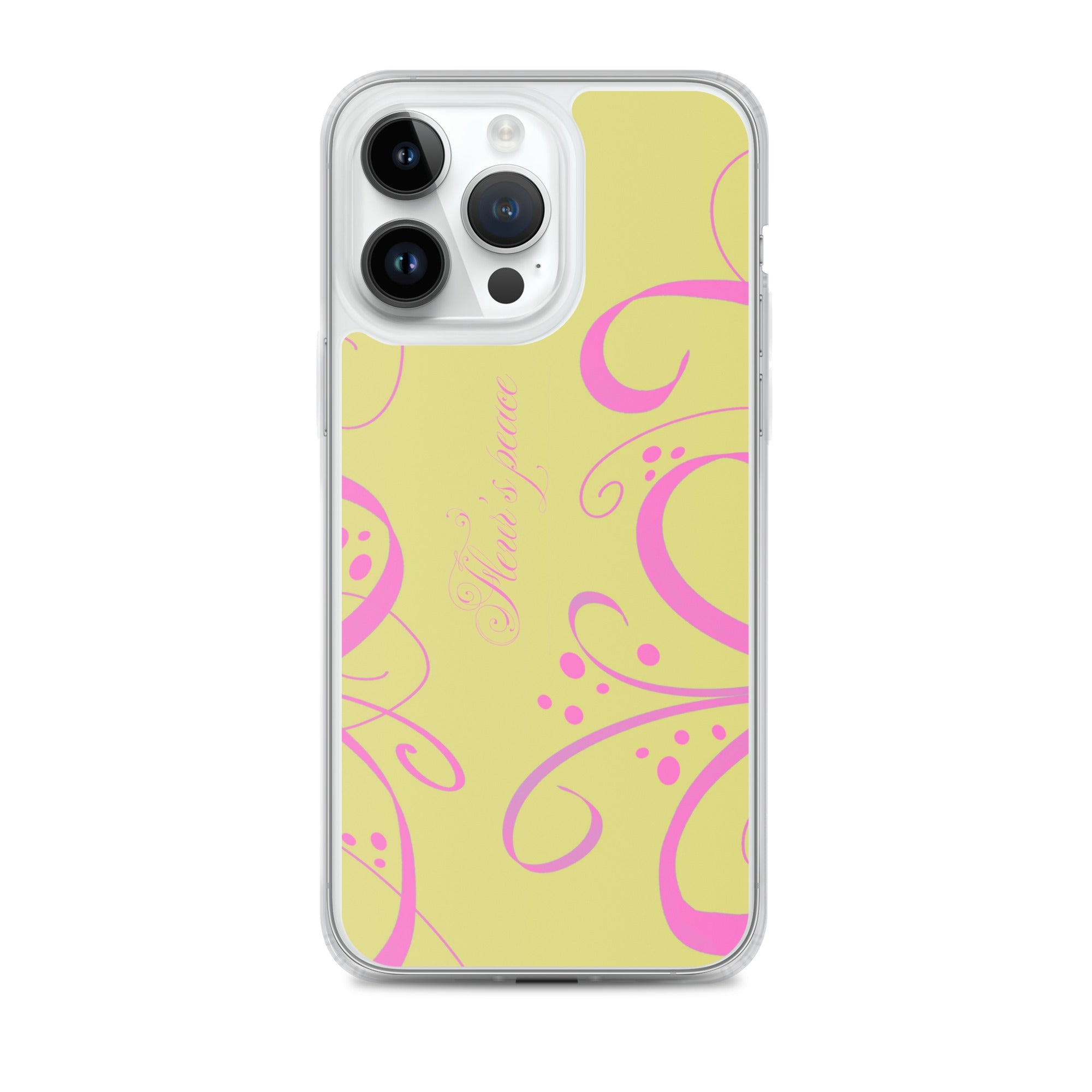 Protective Swirly Bloom iphone case - Fleur's Peace