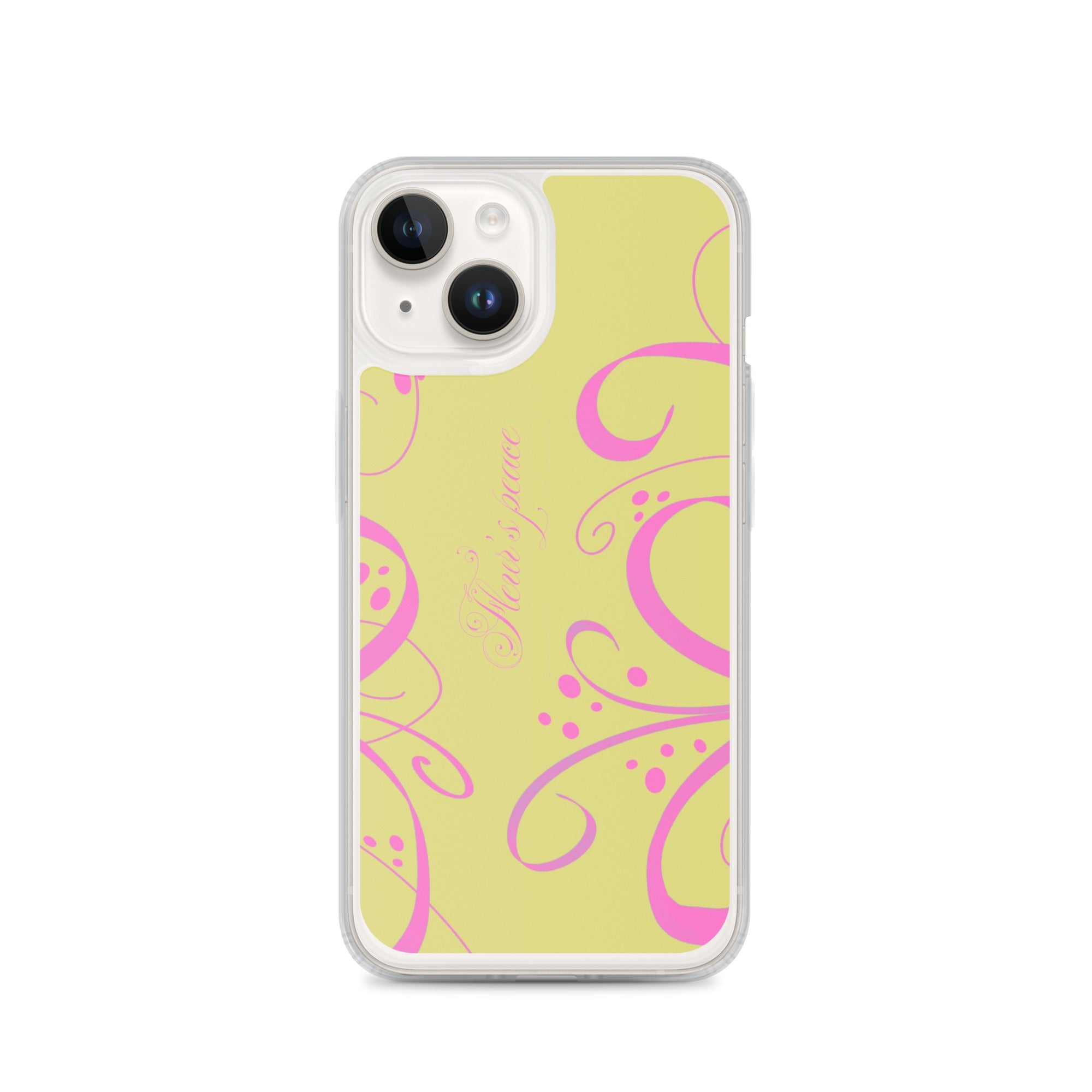 Protective Swirly Bloom iphone case - Fleur's Peace