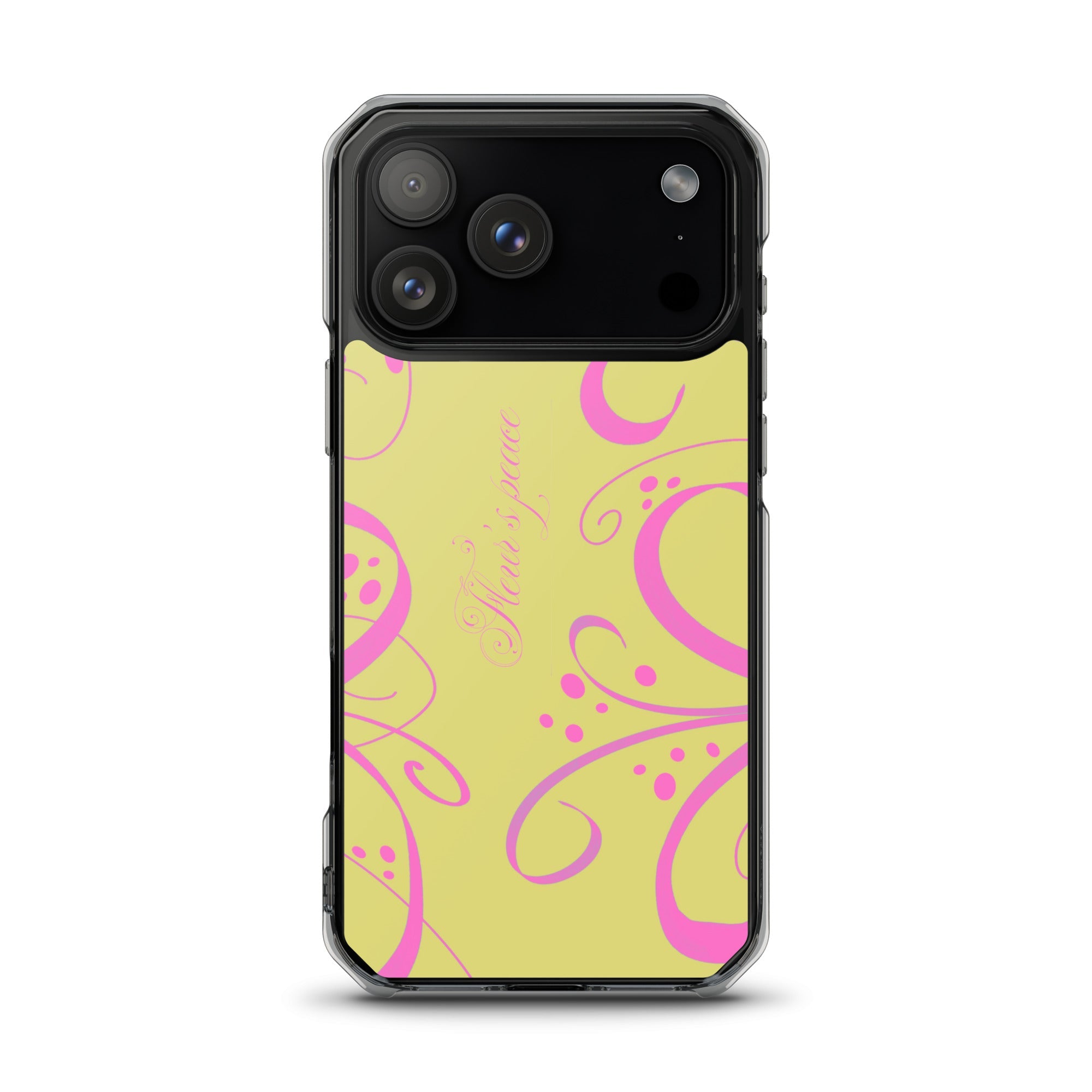 Protective Swirly Bloom iphone case - Fleur's Peace
