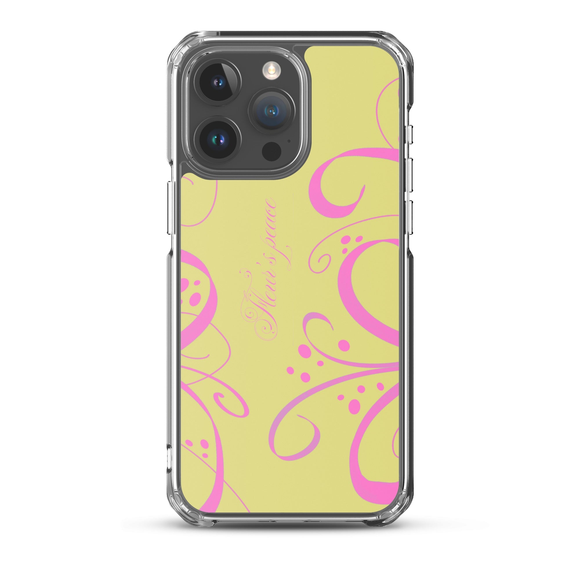 Protective Swirly Bloom iphone case - Fleur's Peace