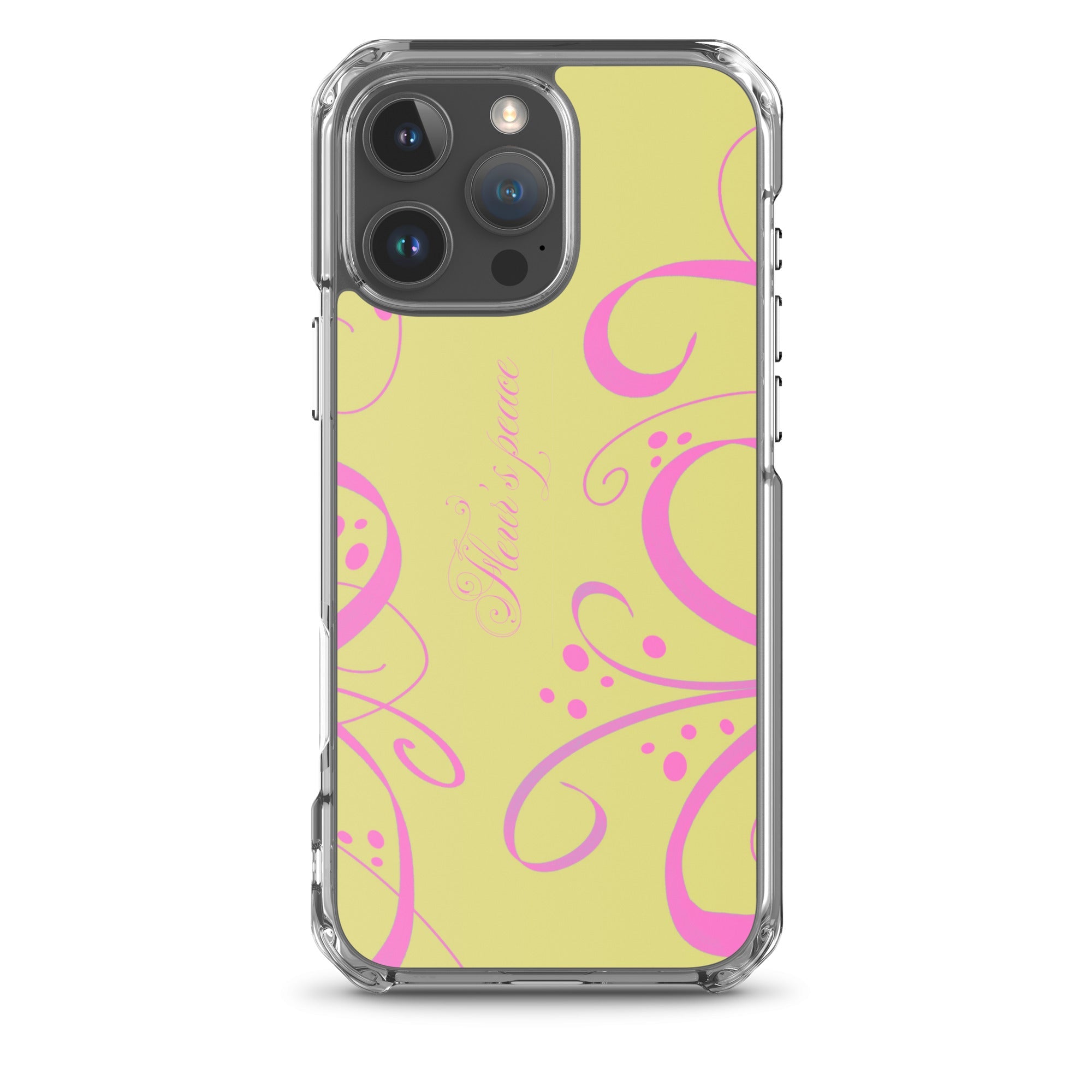 Protective Swirly Bloom iphone case - Fleur's Peace
