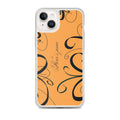 Protective Swirly Tiger Lily iphone case - Fleur's Peace