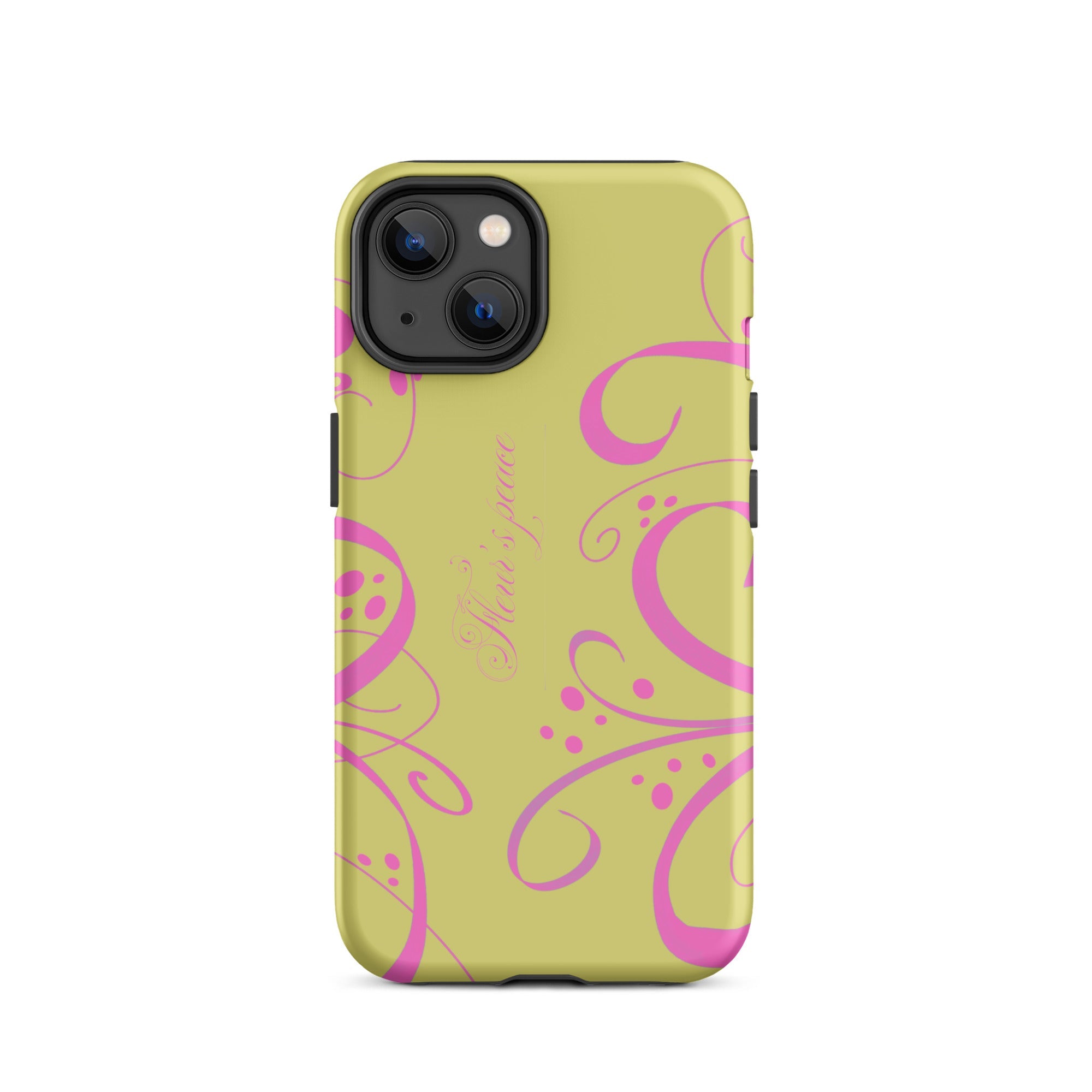 Swirly Bloom iphone case - Fleur's Peace