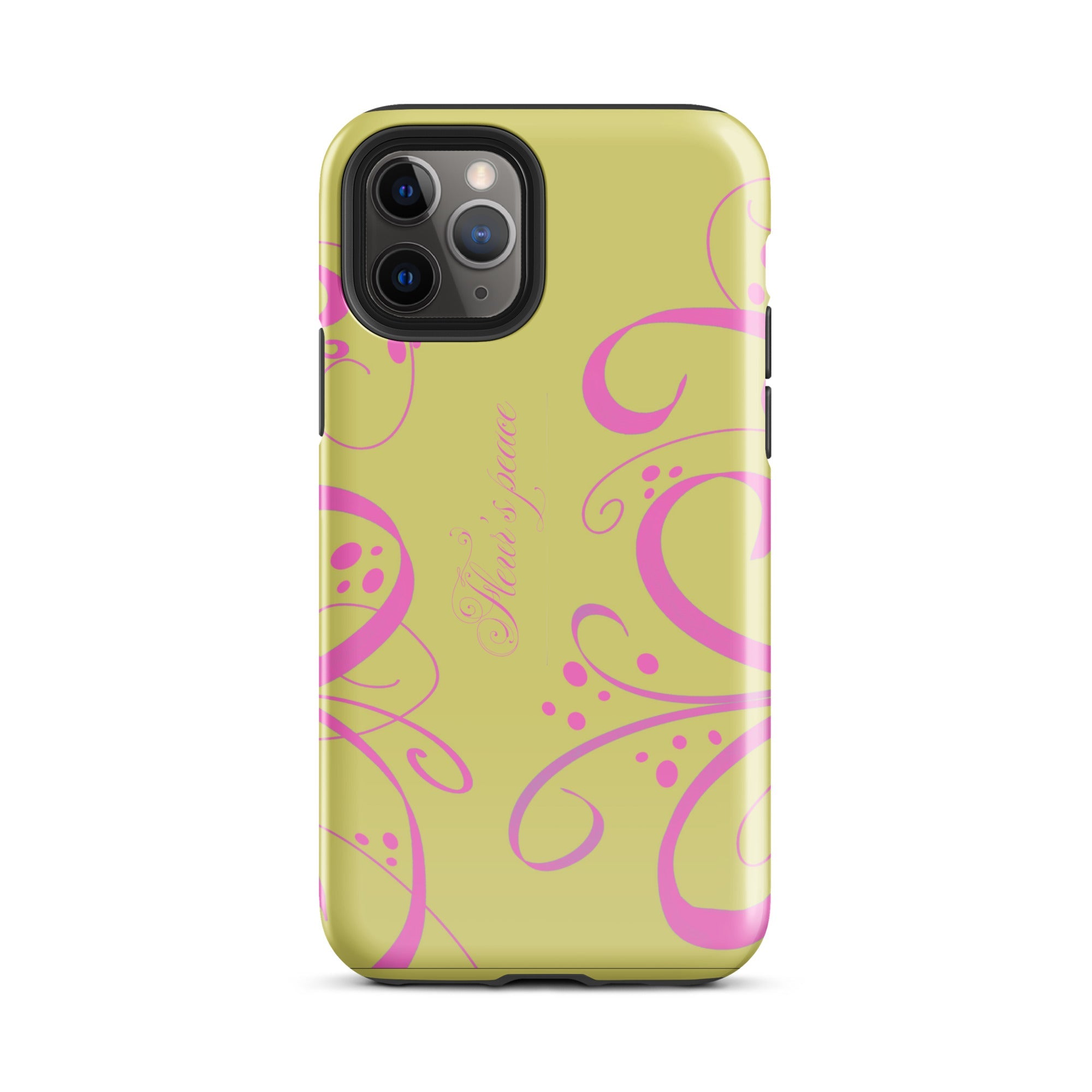 Swirly Bloom iphone case - Fleur's Peace