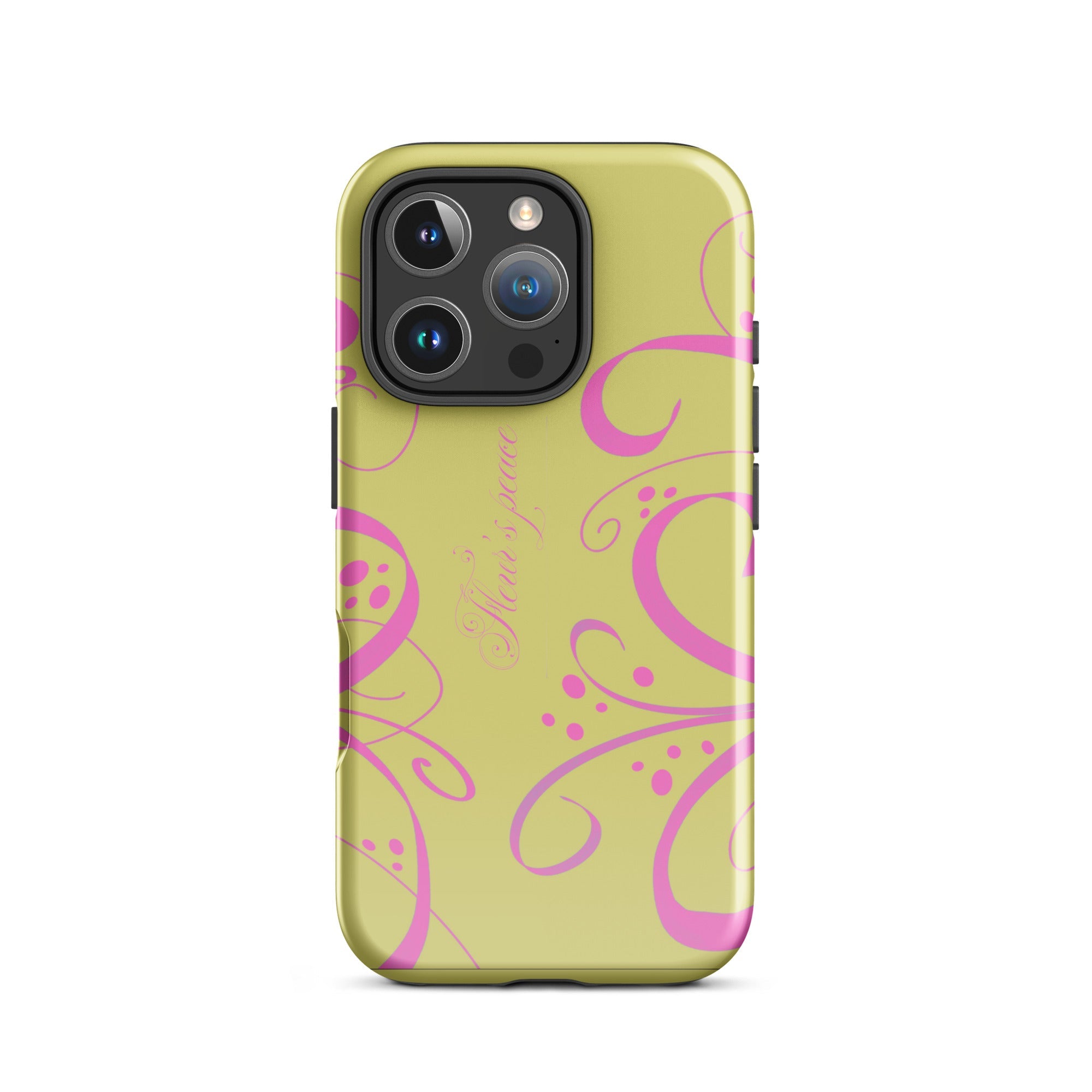 Swirly Bloom iphone case - Fleur's Peace