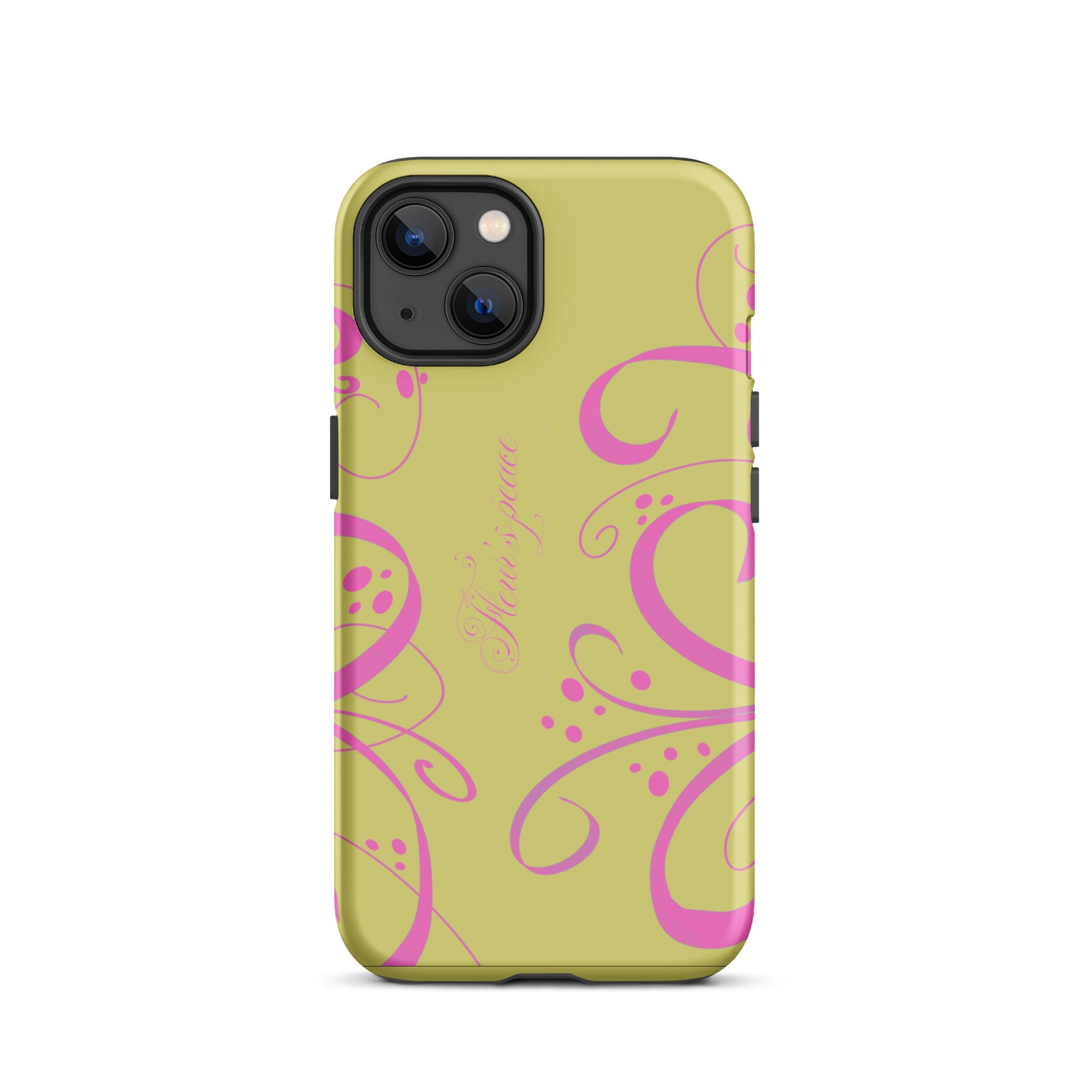 Swirly Bloom iphone case - Fleur's Peace