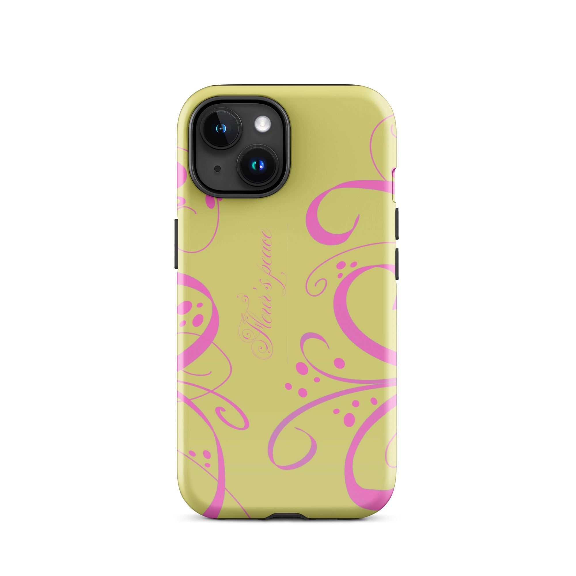Swirly Bloom iphone case - Fleur's Peace