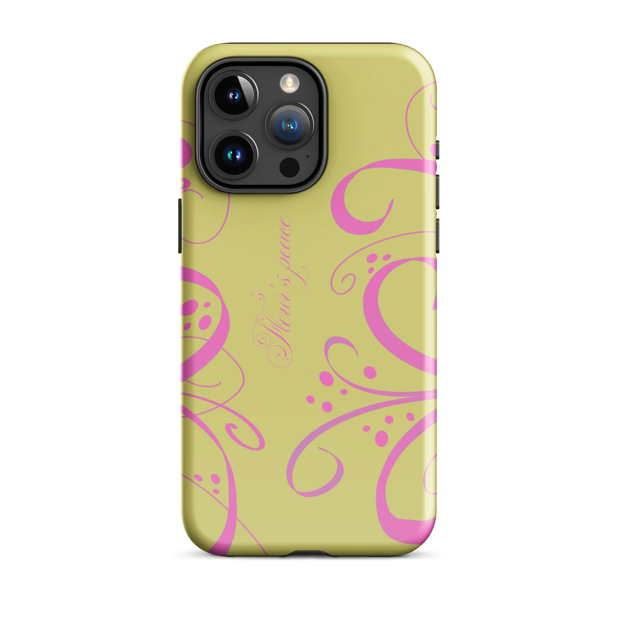 Swirly Bloom iphone case - Fleur's Peace