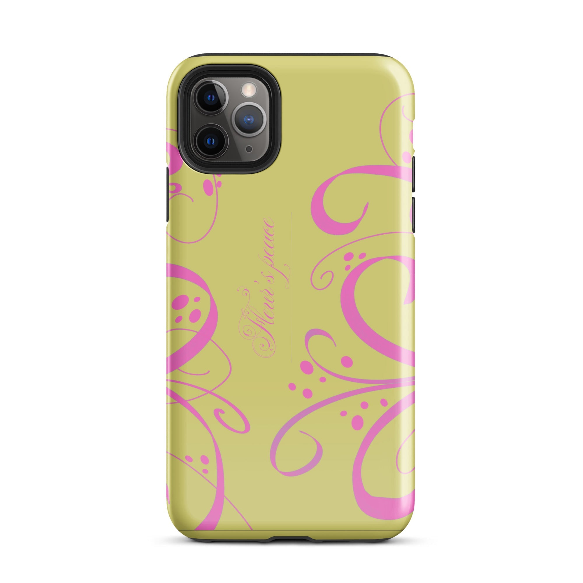 Swirly Bloom iphone case - Fleur's Peace