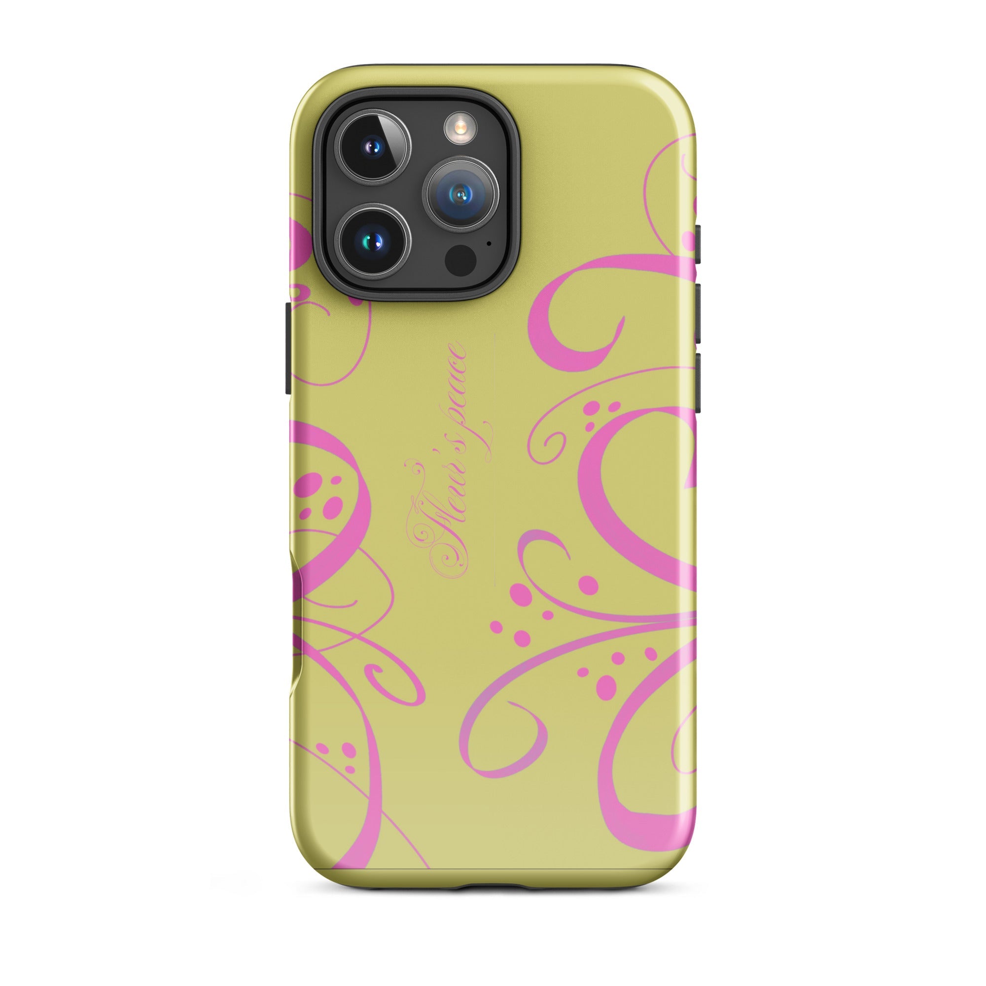 Swirly Bloom iphone case - Fleur's Peace