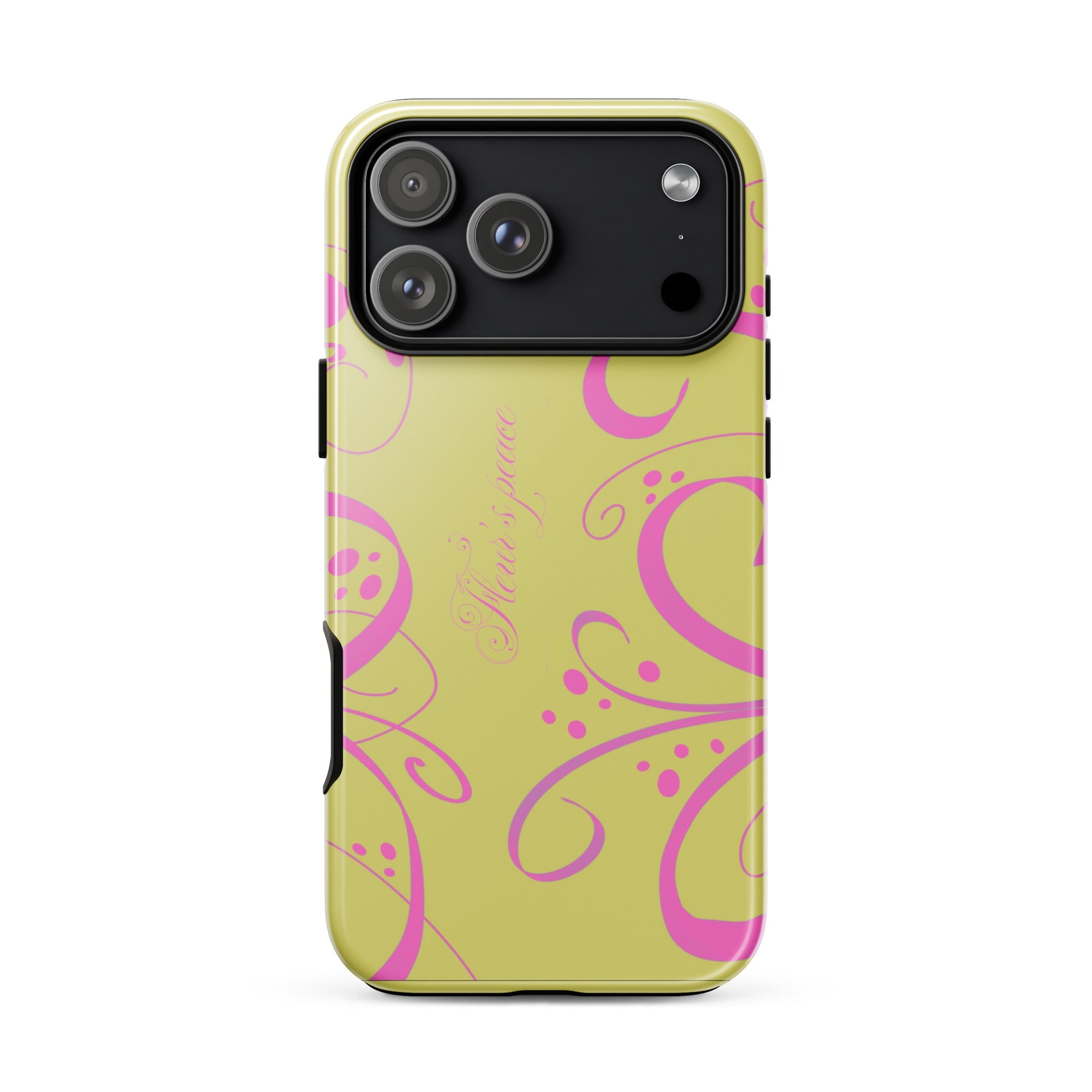 Swirly Bloom iphone case - Fleur's Peace