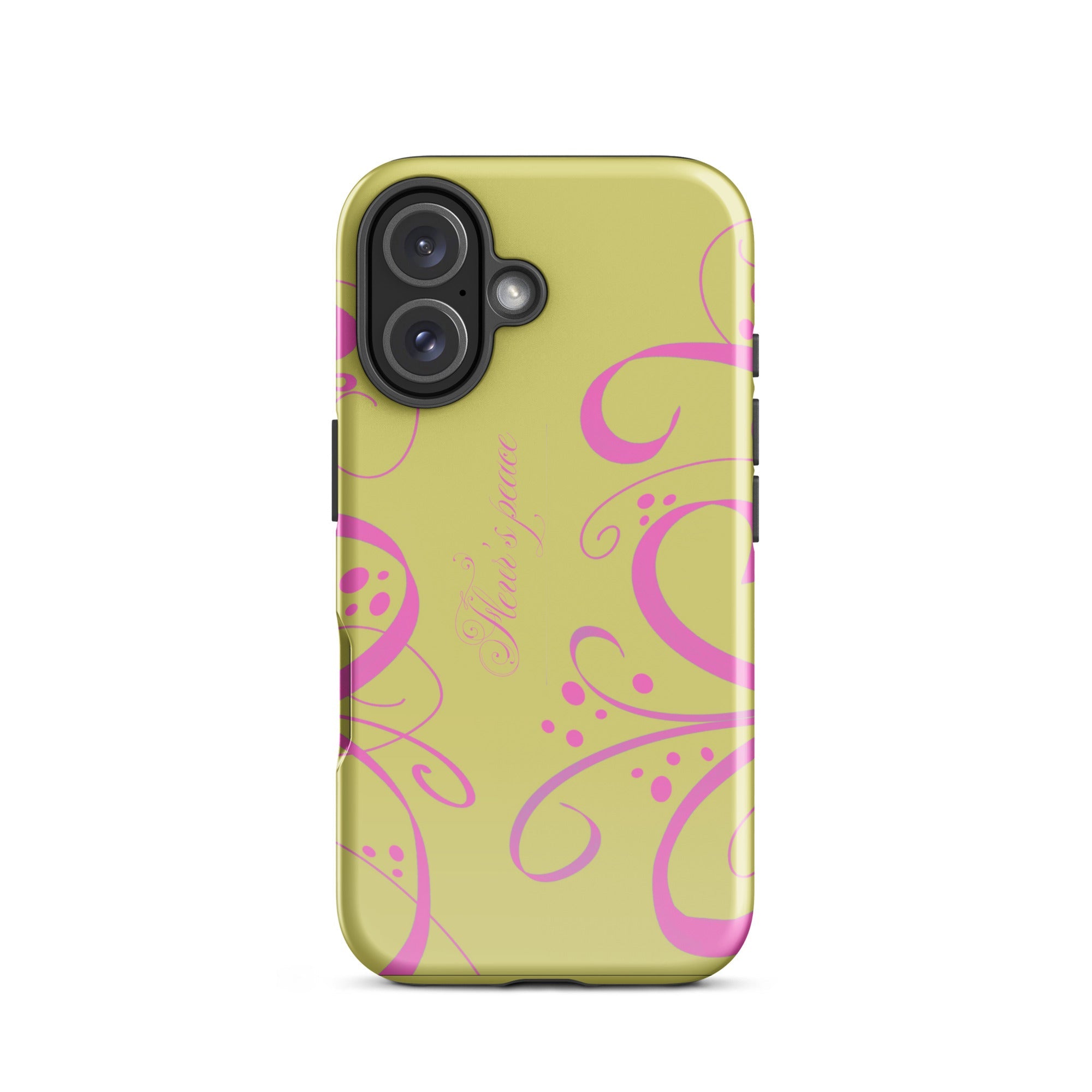 Swirly Bloom iphone case - Fleur's Peace
