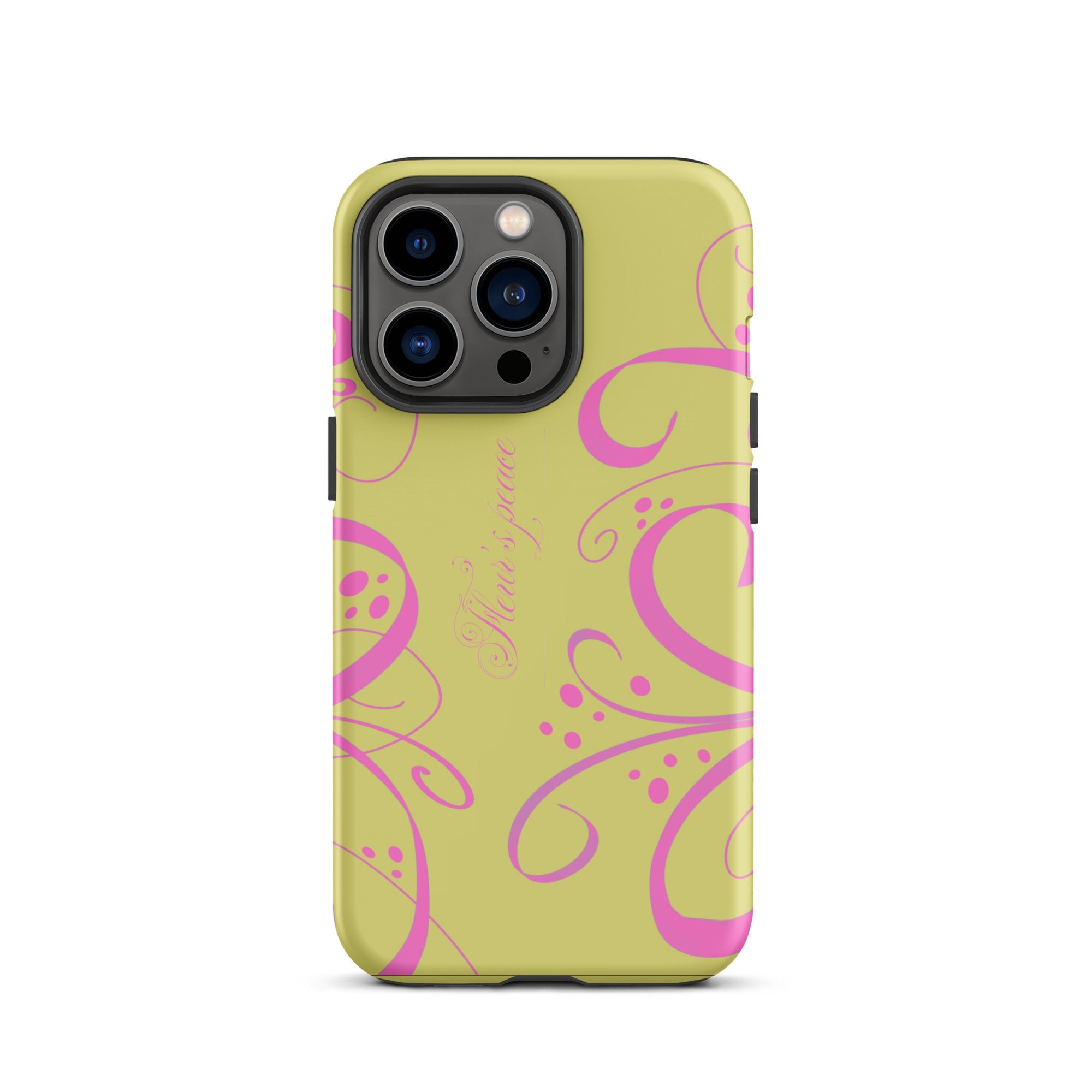 Swirly Bloom iphone case - Fleur's Peace
