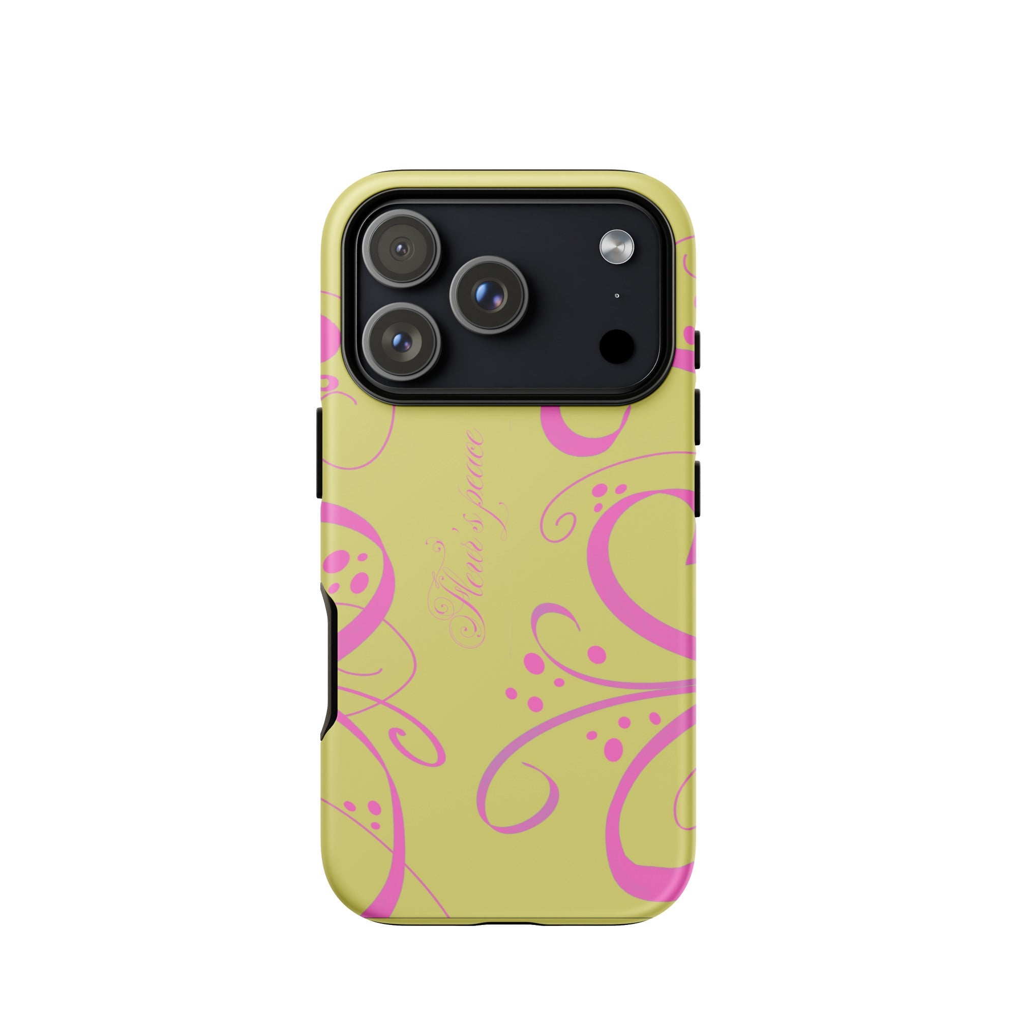 Swirly Bloom iphone case - Fleur's Peace