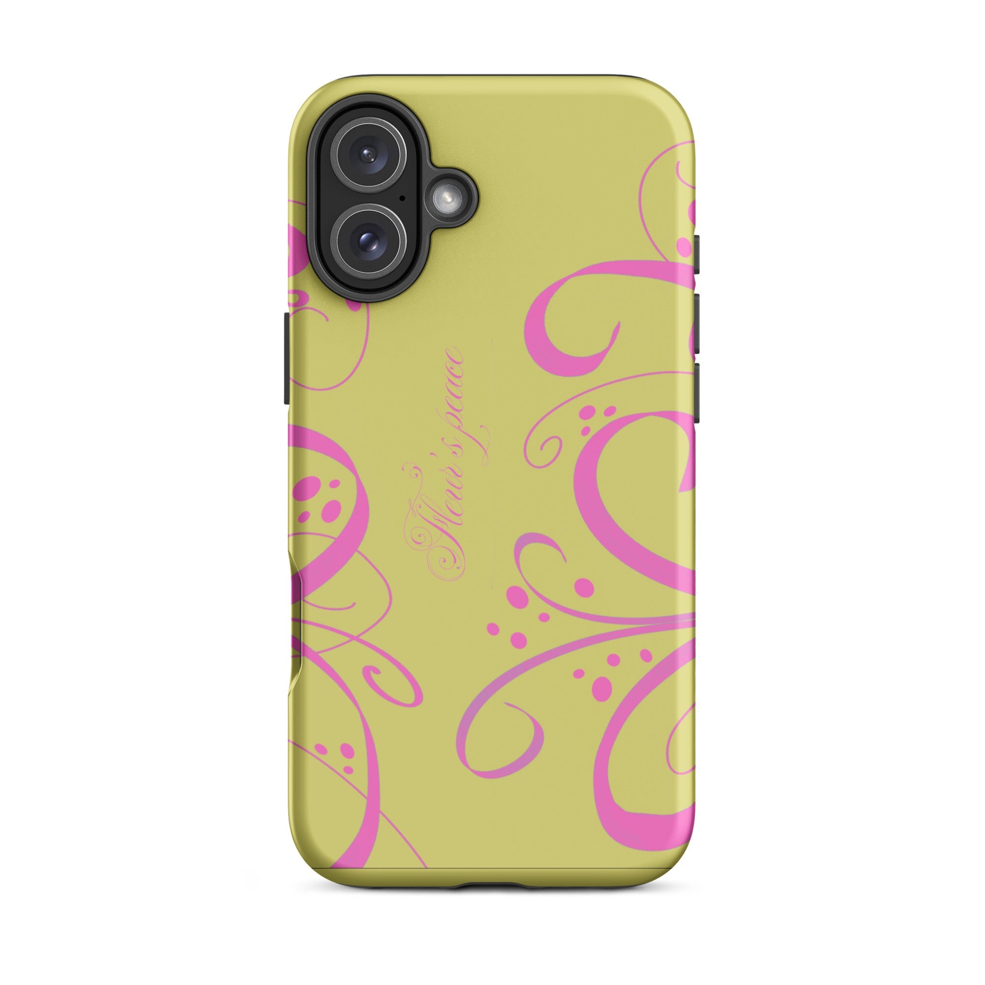 Swirly Bloom iphone case - Fleur's Peace