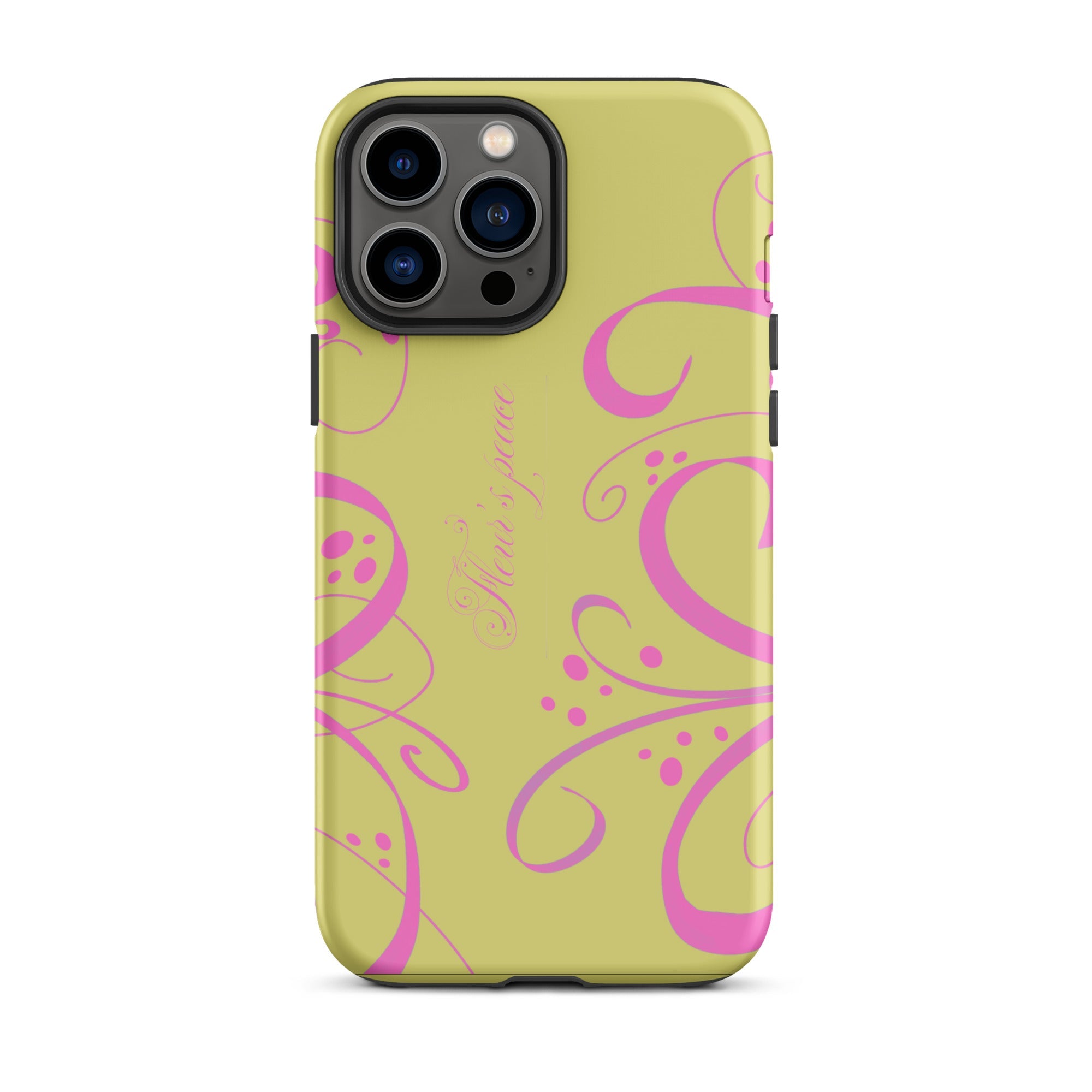 Swirly Bloom iphone case - Fleur's Peace