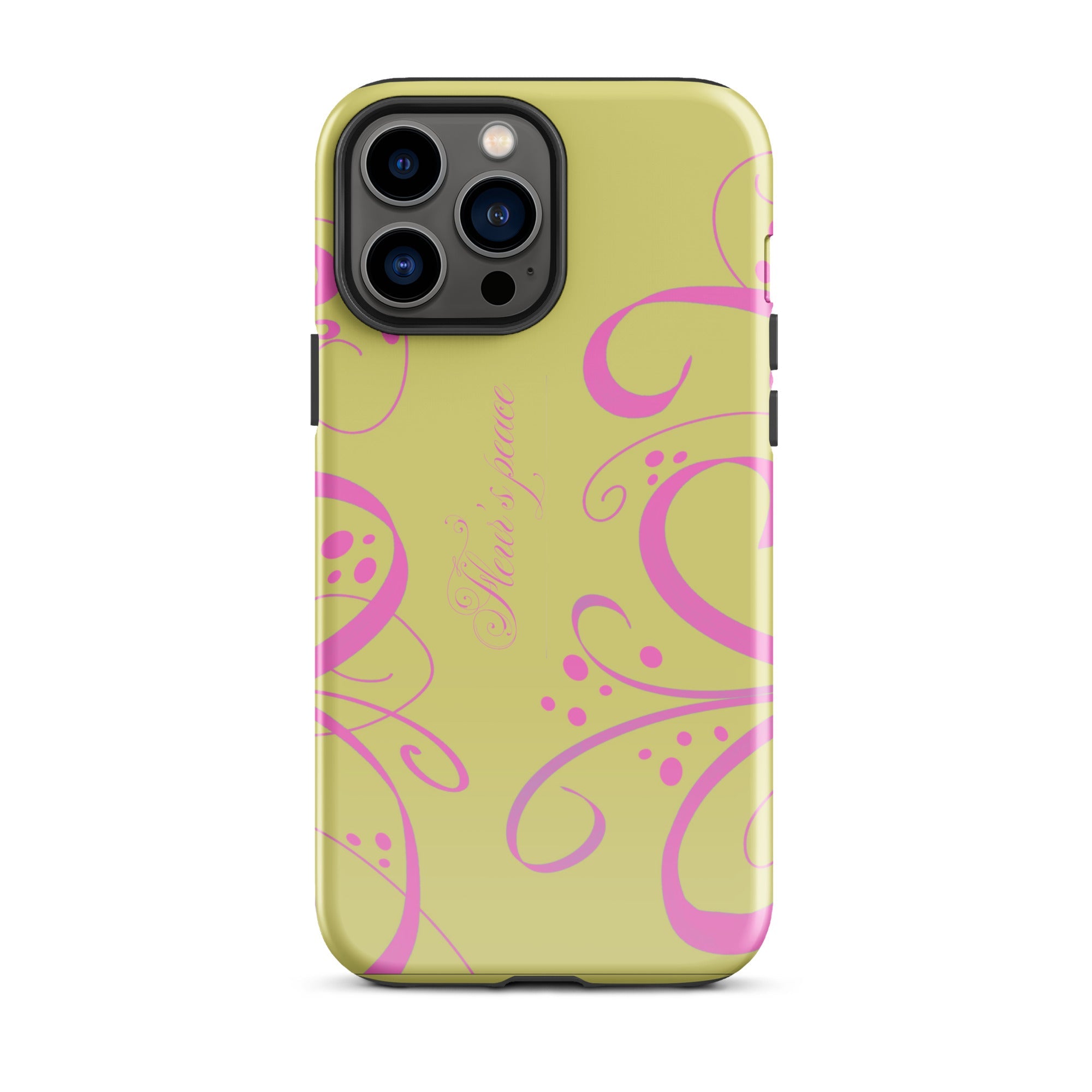 Swirly Bloom iphone case - Fleur's Peace