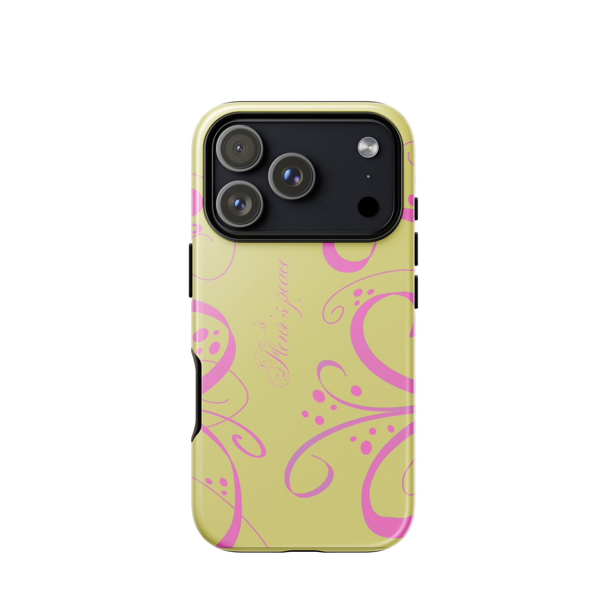 Swirly Bloom iphone case - Fleur's Peace