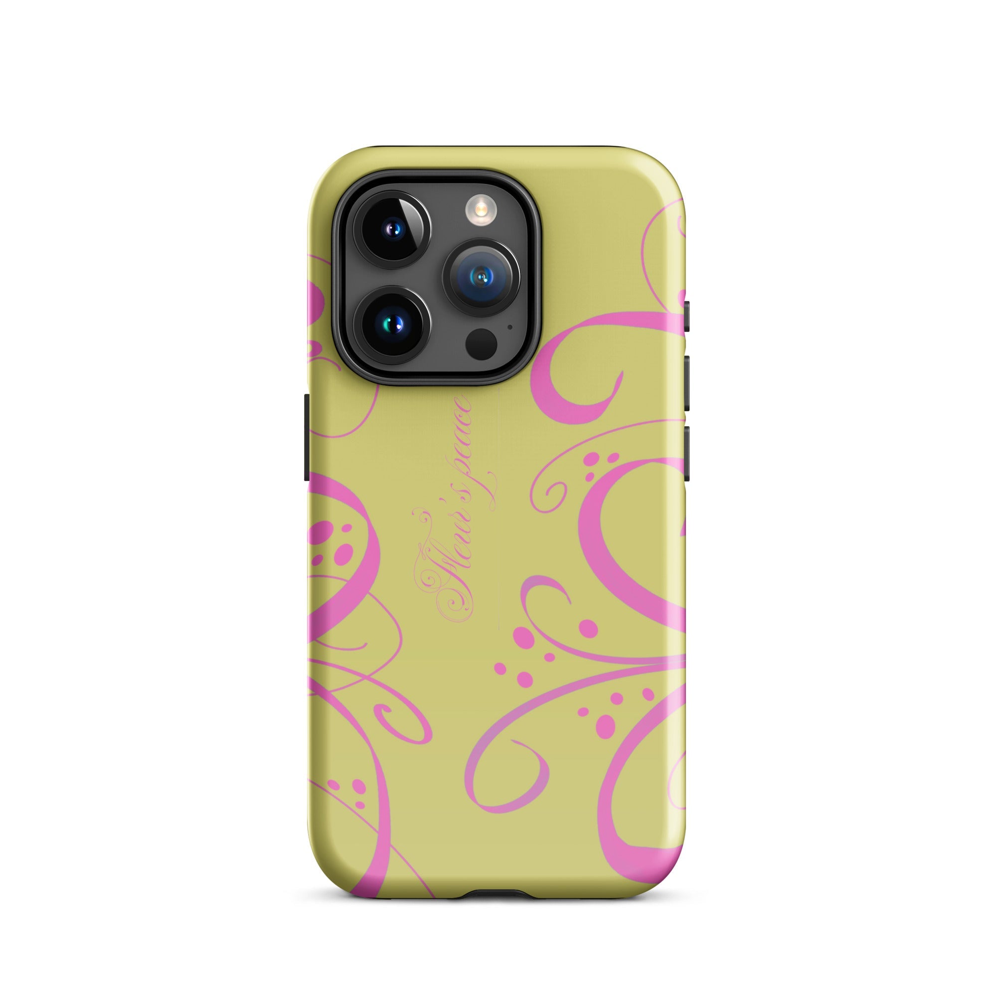 Swirly Bloom iphone case - Fleur's Peace